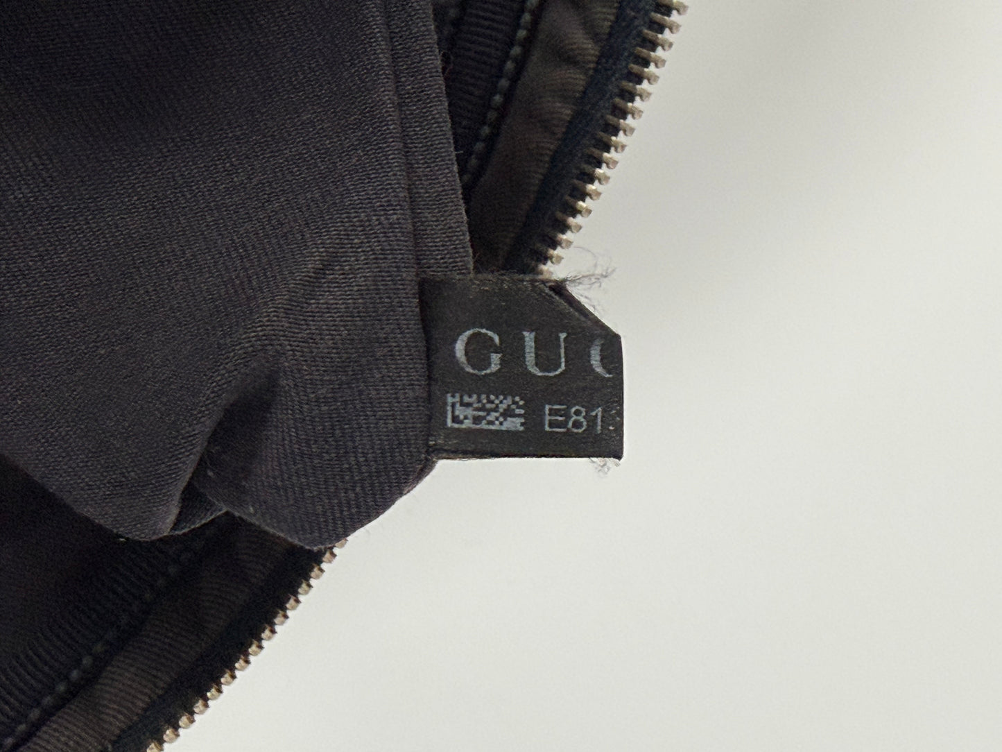 Gucci Beige/Navy GG Monogram Web Canvas and Leather Briefcase