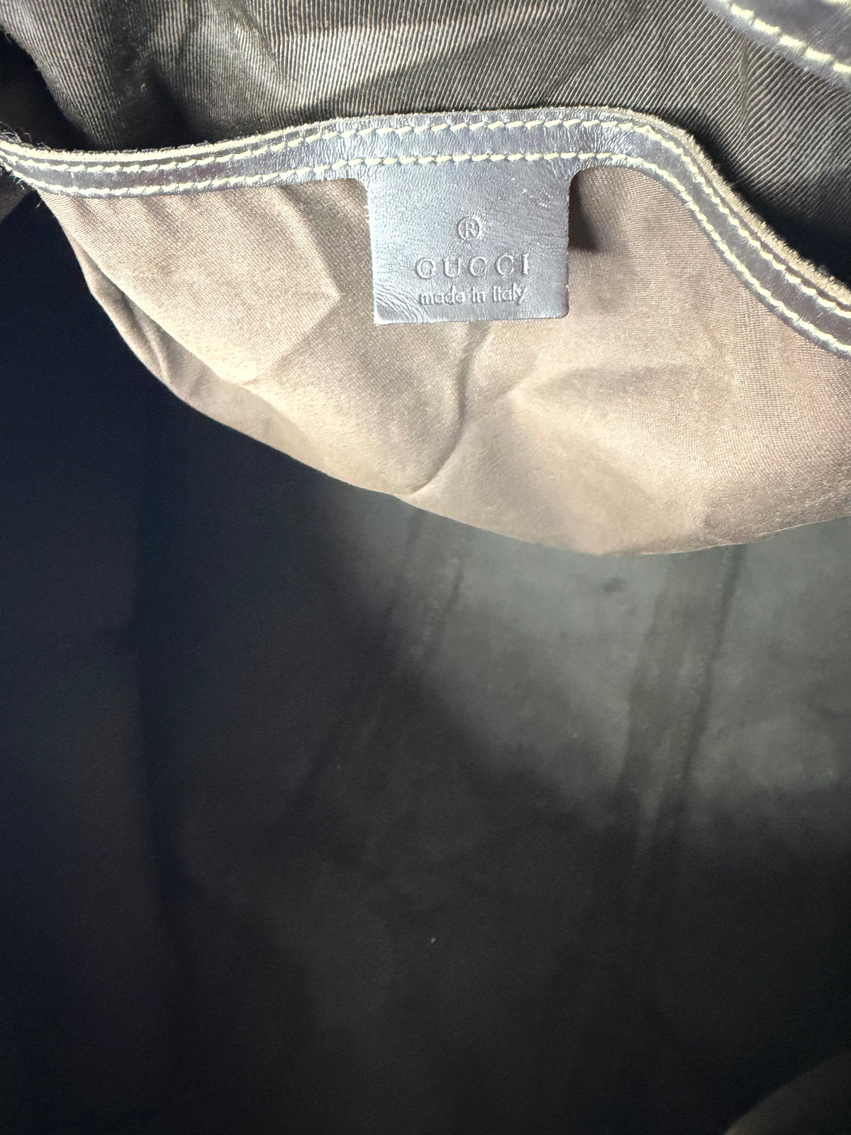 GUCCI
GG Plus Monogram Large Carry On Duffle Bag Brown