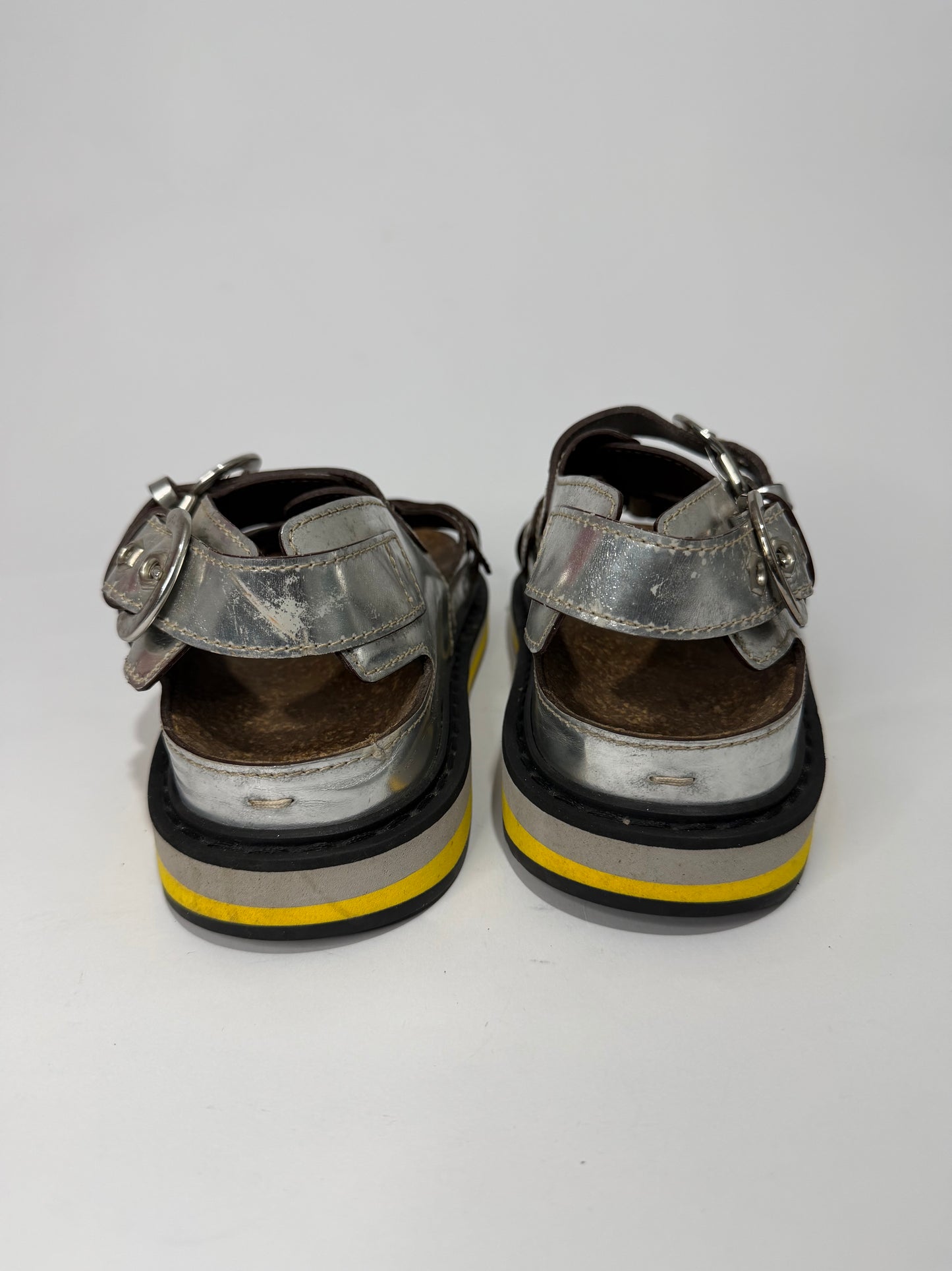 Maison Margiela
Patent Leather Slingback Sandals