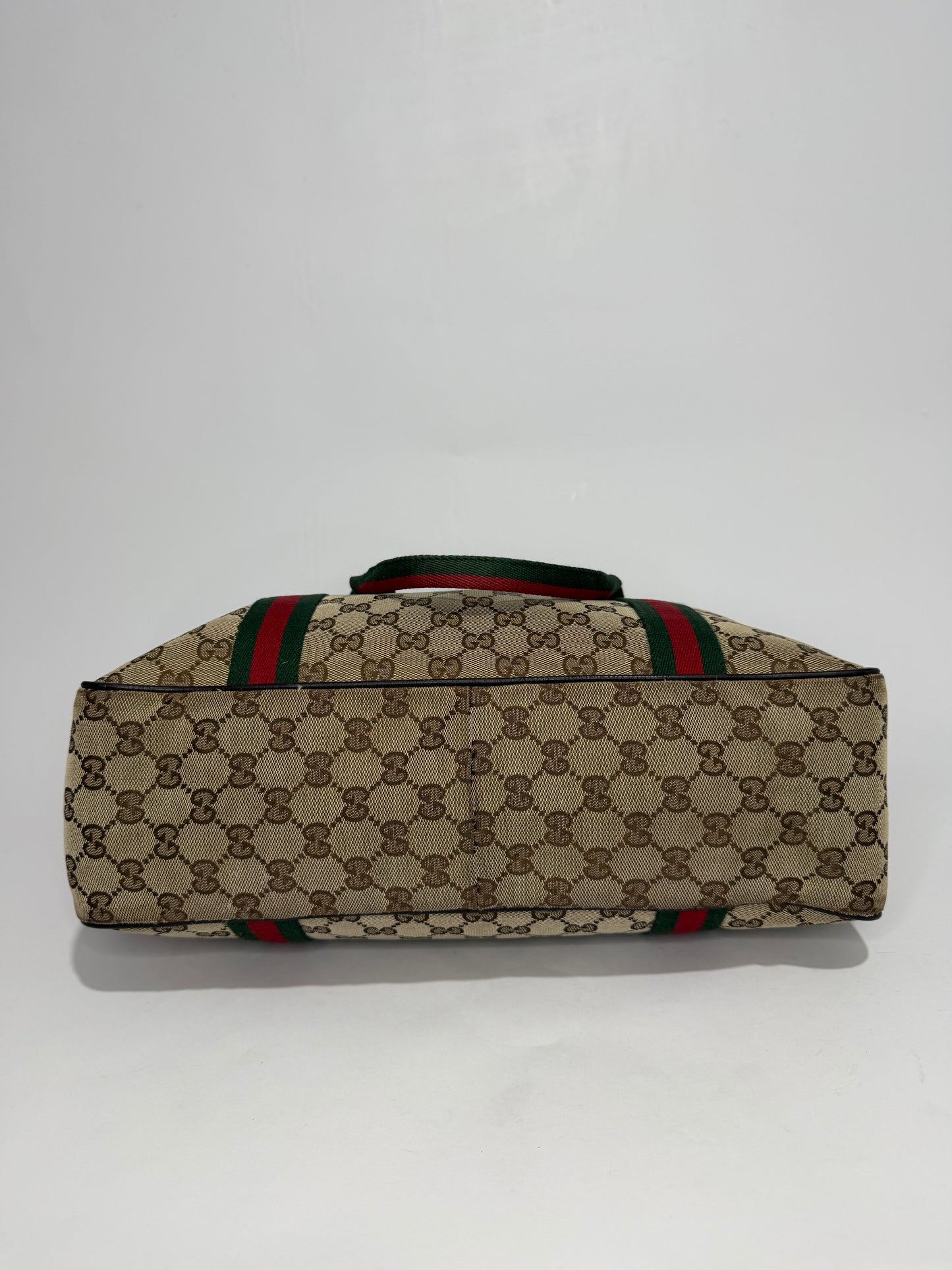 Gucci
GG Canvas Web Medium Carry-On Duffle Bag