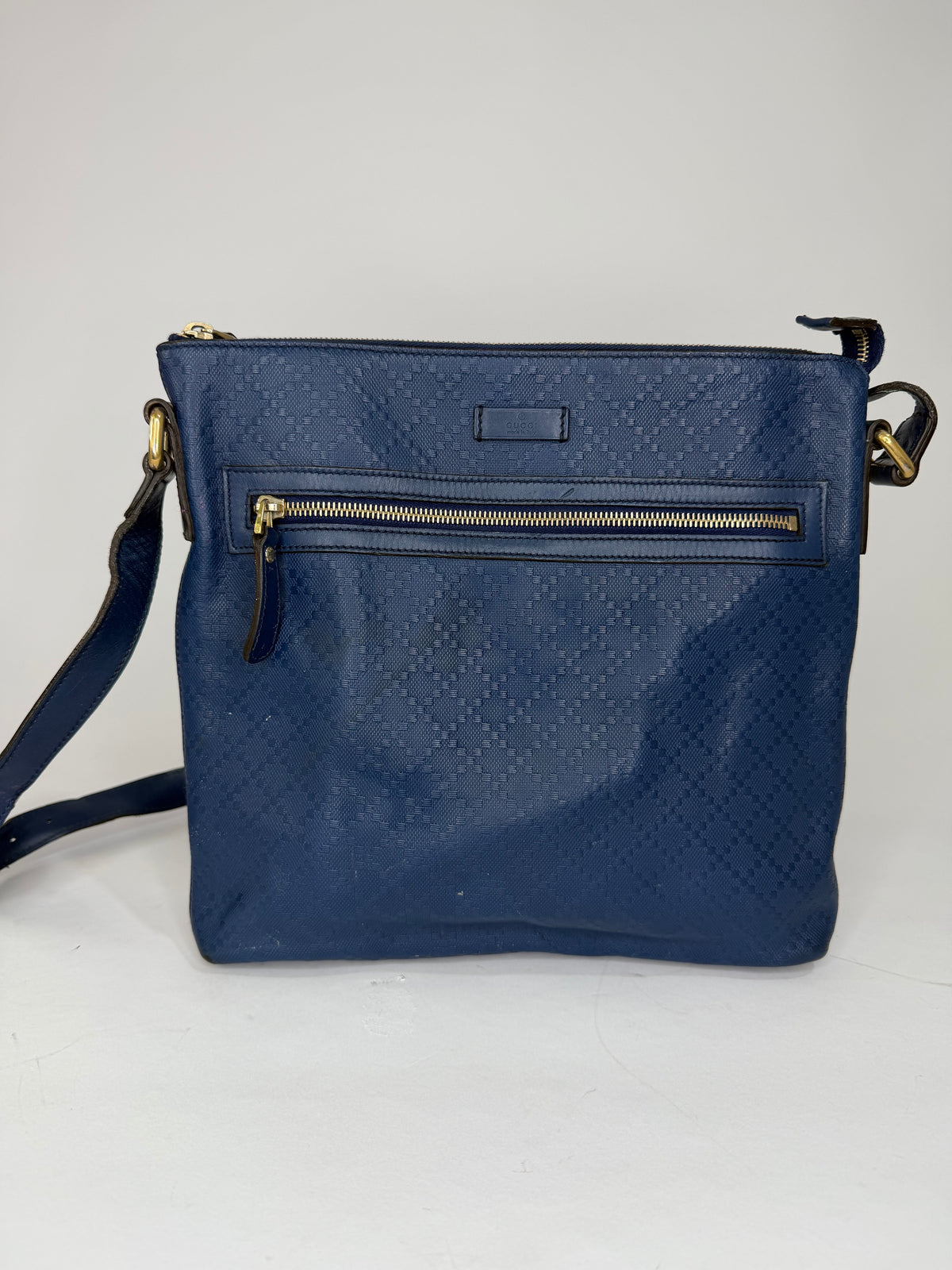 GUCCI Diamante Calfskin Hilary Lux Crossbody