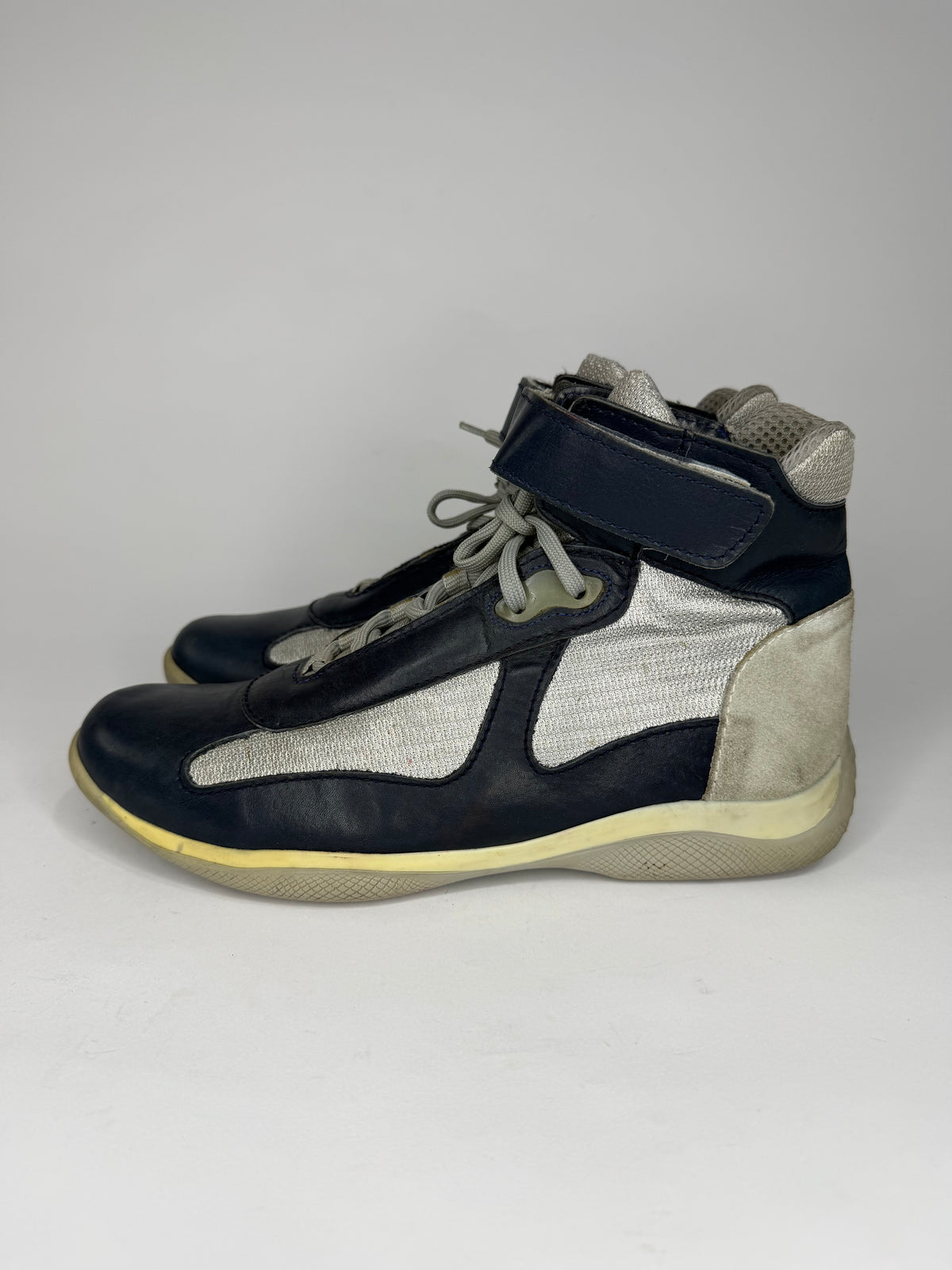 Prada Vintage American Cup High top Sneakers Size 9 US