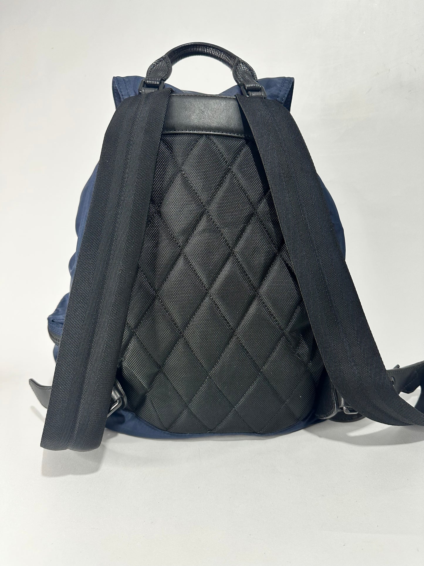 BURBERRY
Blue Nylon Rucksack Backpack Bag