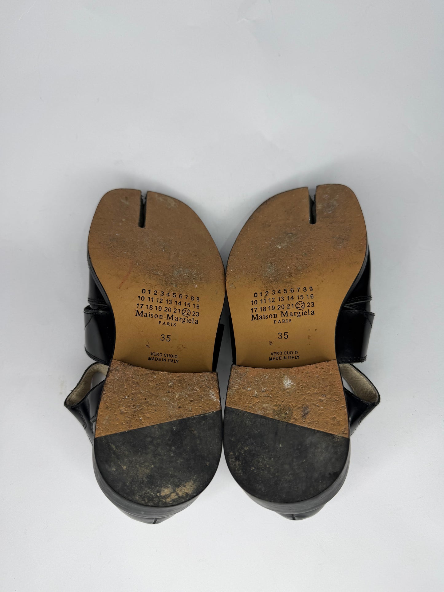 Maison Margiela Tabi Leather Sandals Size 35EU/ 5 US/ 2 UK