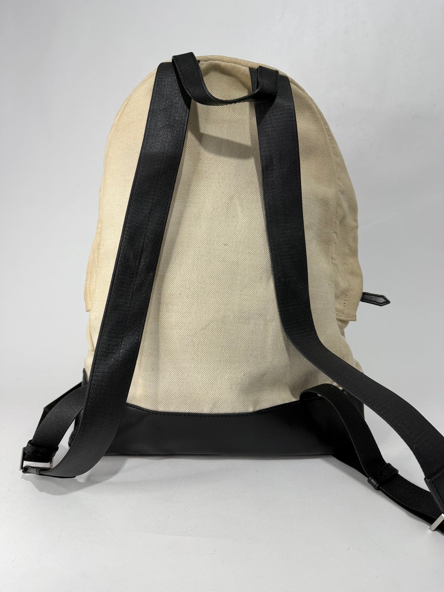 Balenciaga Canvas & Leather Logo Backpack