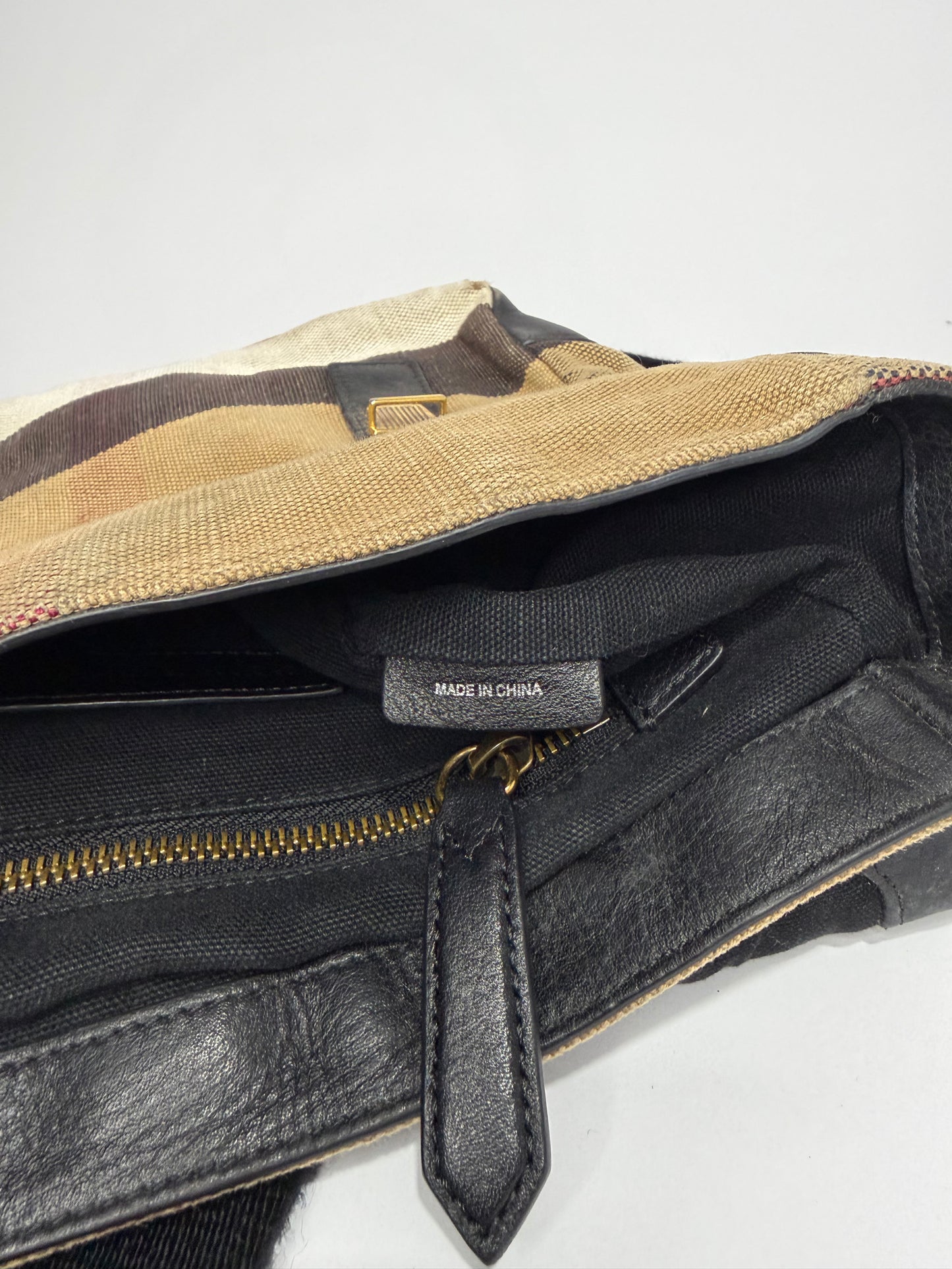 Burberry
Mega Check Baildon Messenger Bag