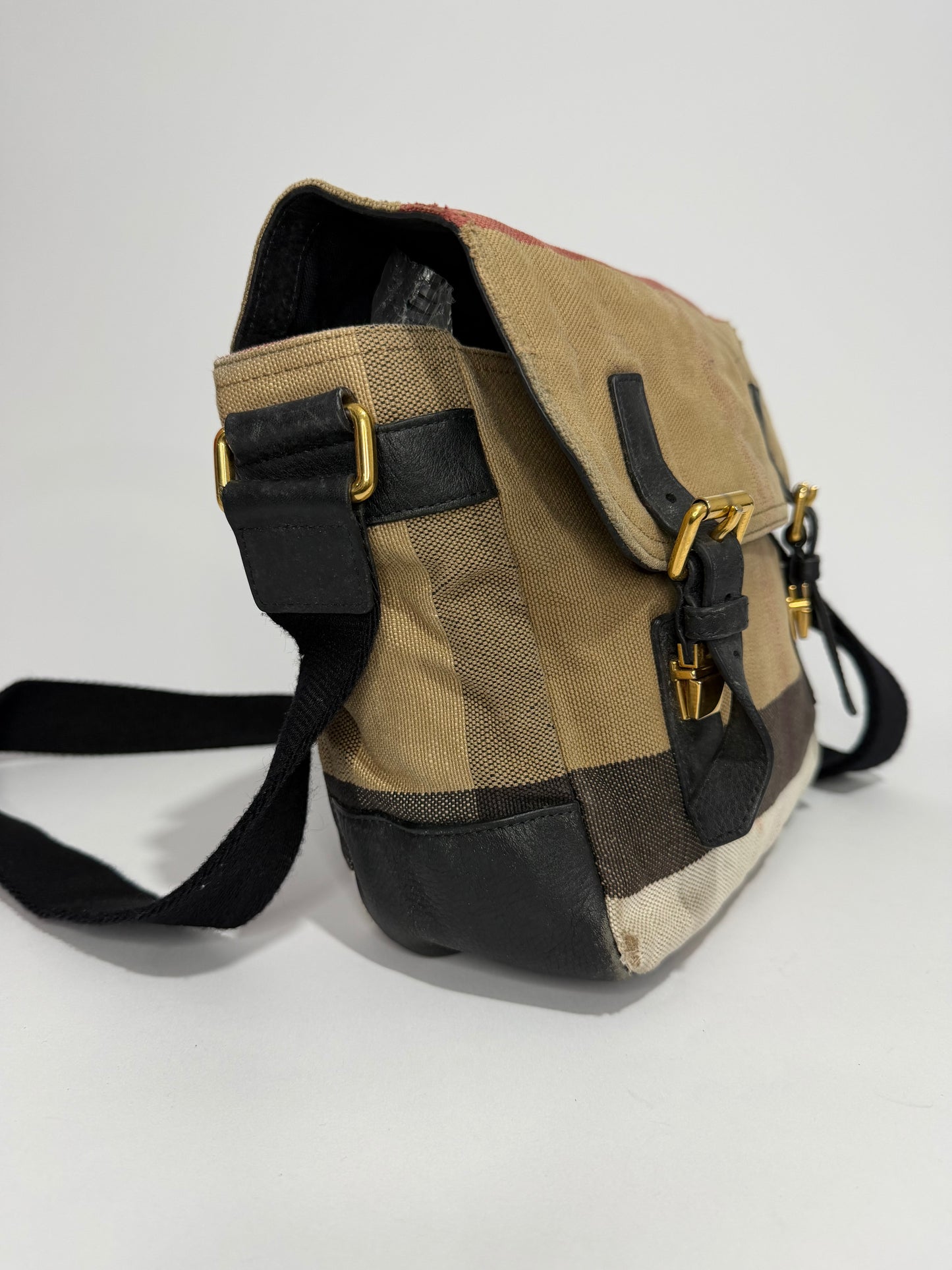 Burberry
Mega Check Baildon Messenger Bag
