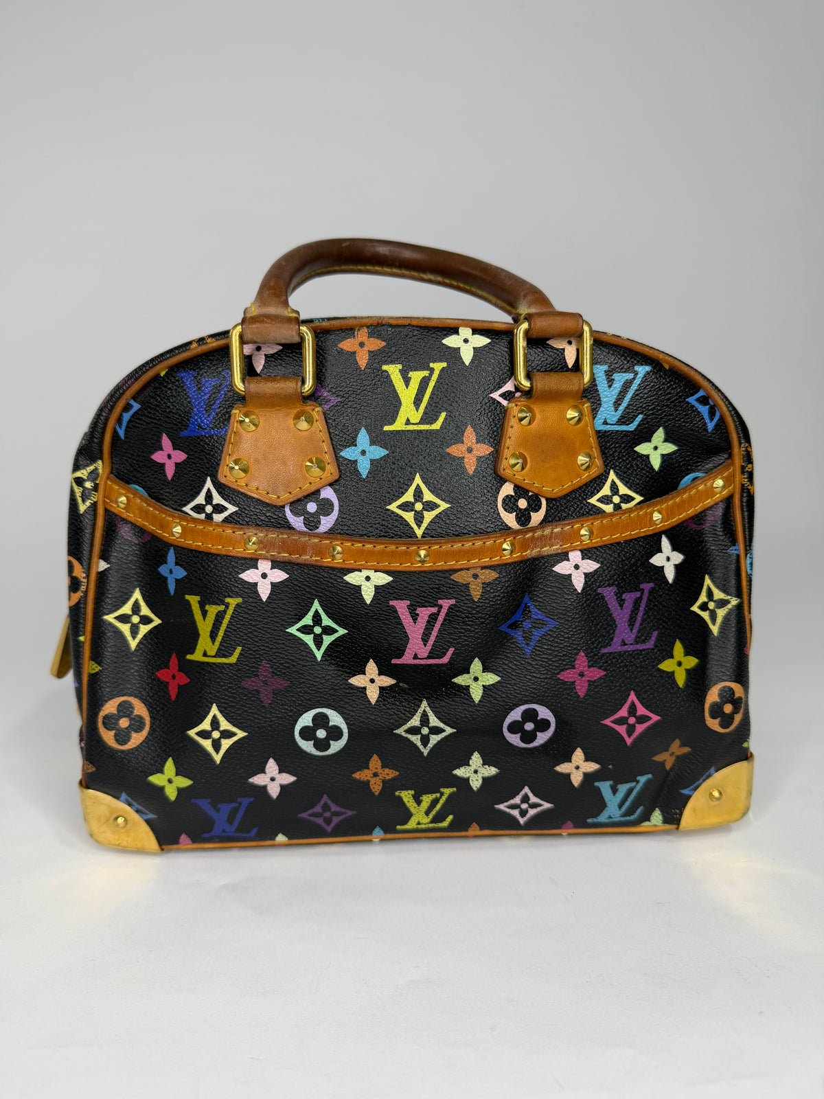 LOUIS VUITTON
Monogram Multicolor Trouville Black