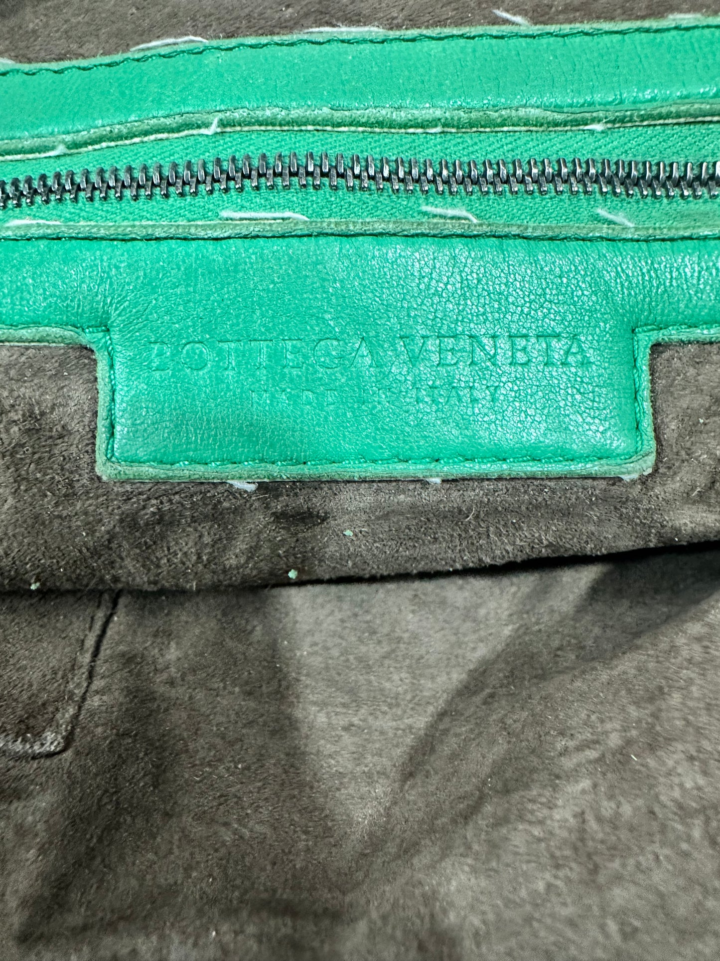 Bottega Veneta Gresn Intrecciato Leather Nodini Crossbody Bag