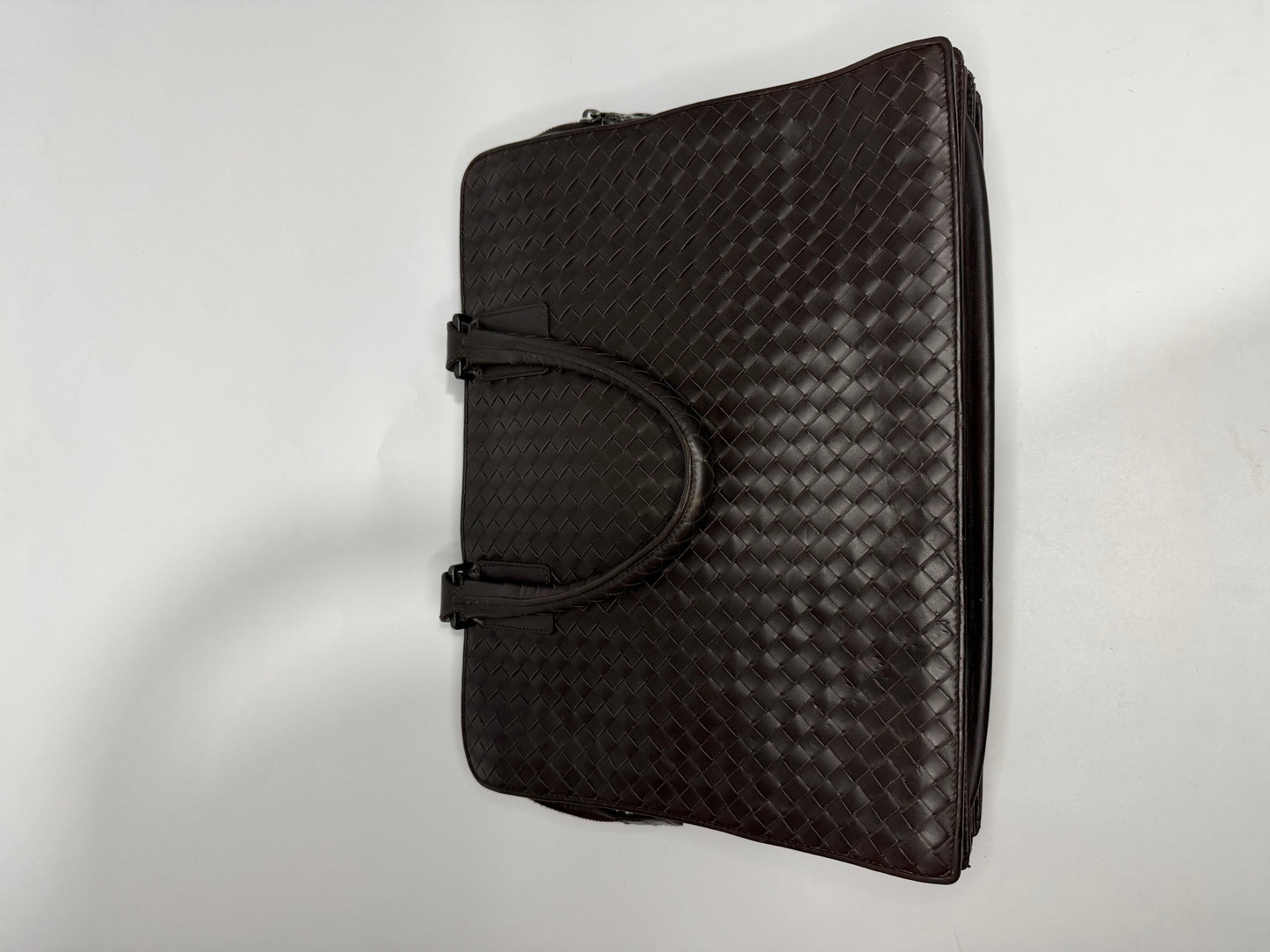 Bottega Veneta Intrecciato Leather Briefcase