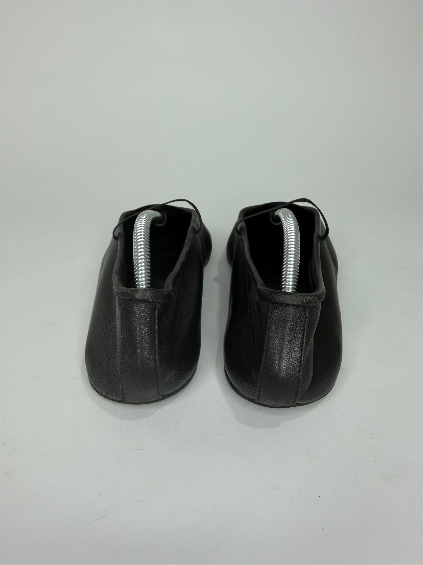 The Row Black Leather Elastic Ballet Slipper Size 36 EU/ 6 US/ 3 UK