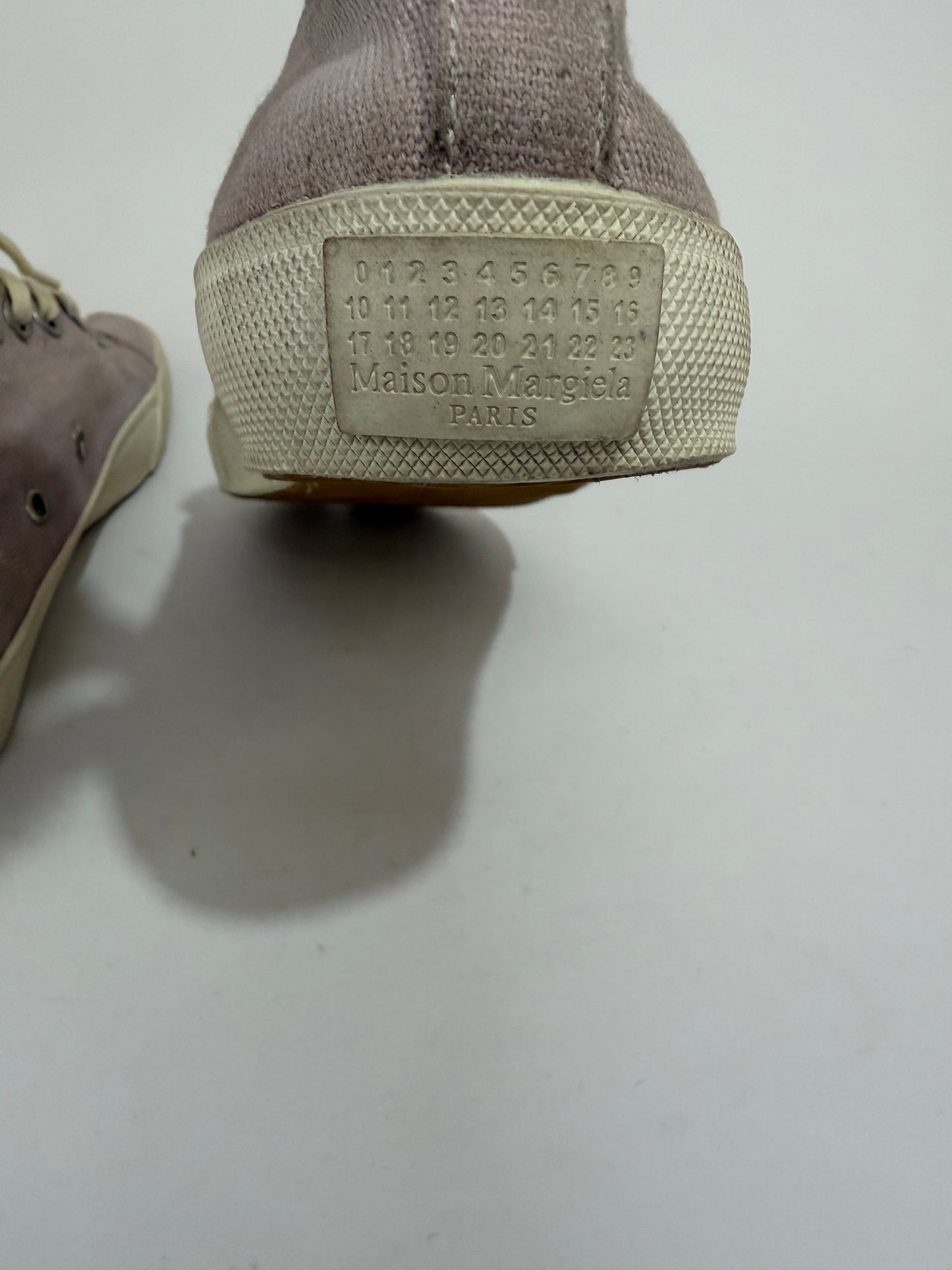 Maison Margiela Tabi Canvas Low-Top Sneakers Pastel EU 36 Made in Italy