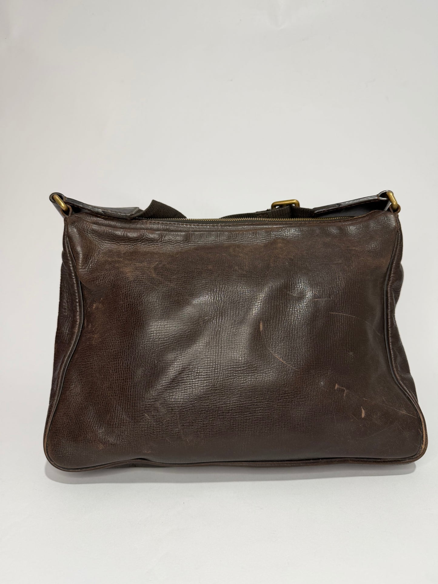 Louis Vuitton Brown Utah Leather Wichita Messenger Bag