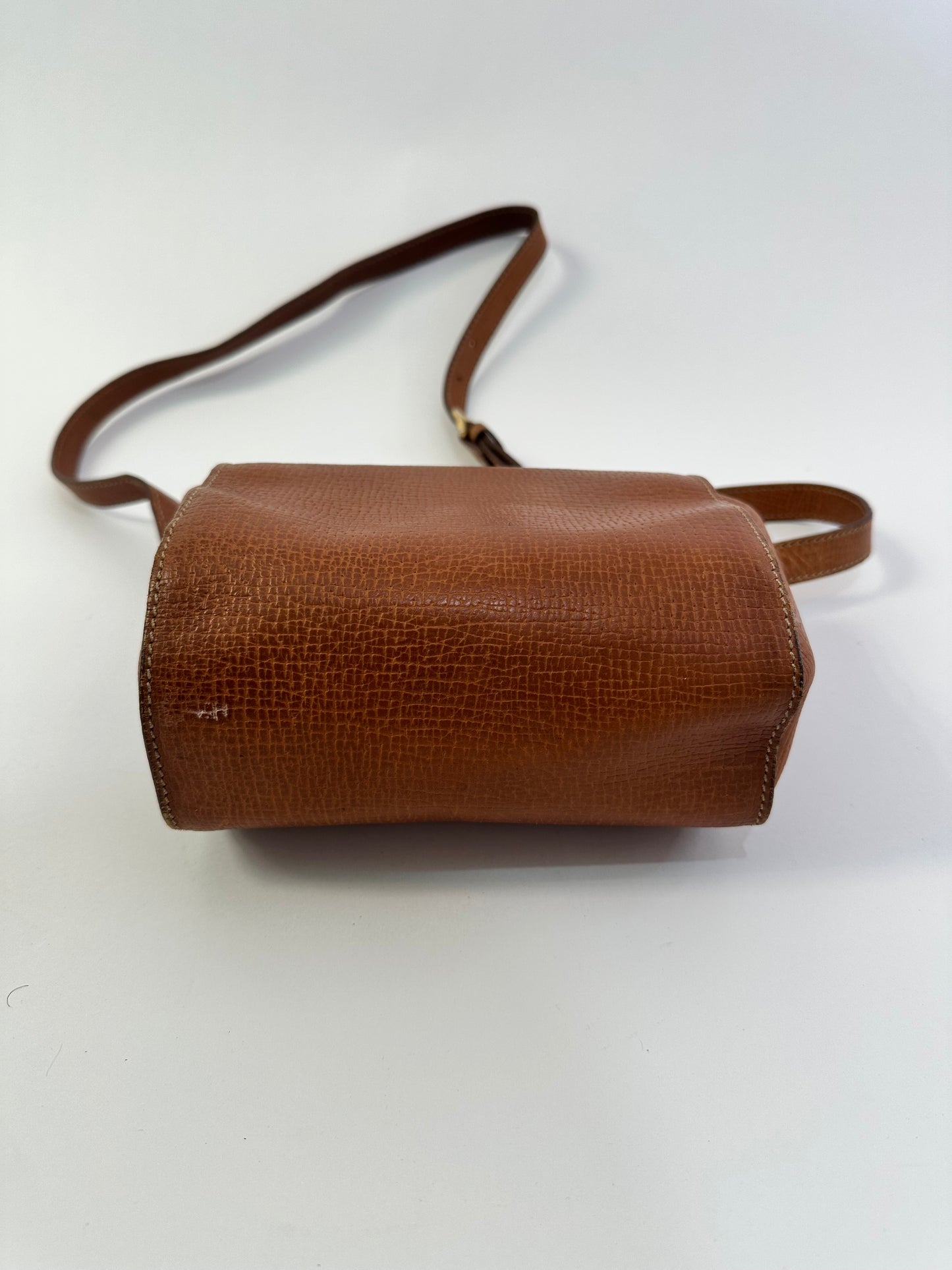 Loewe Vintage Brown Leather Crossbody Bag