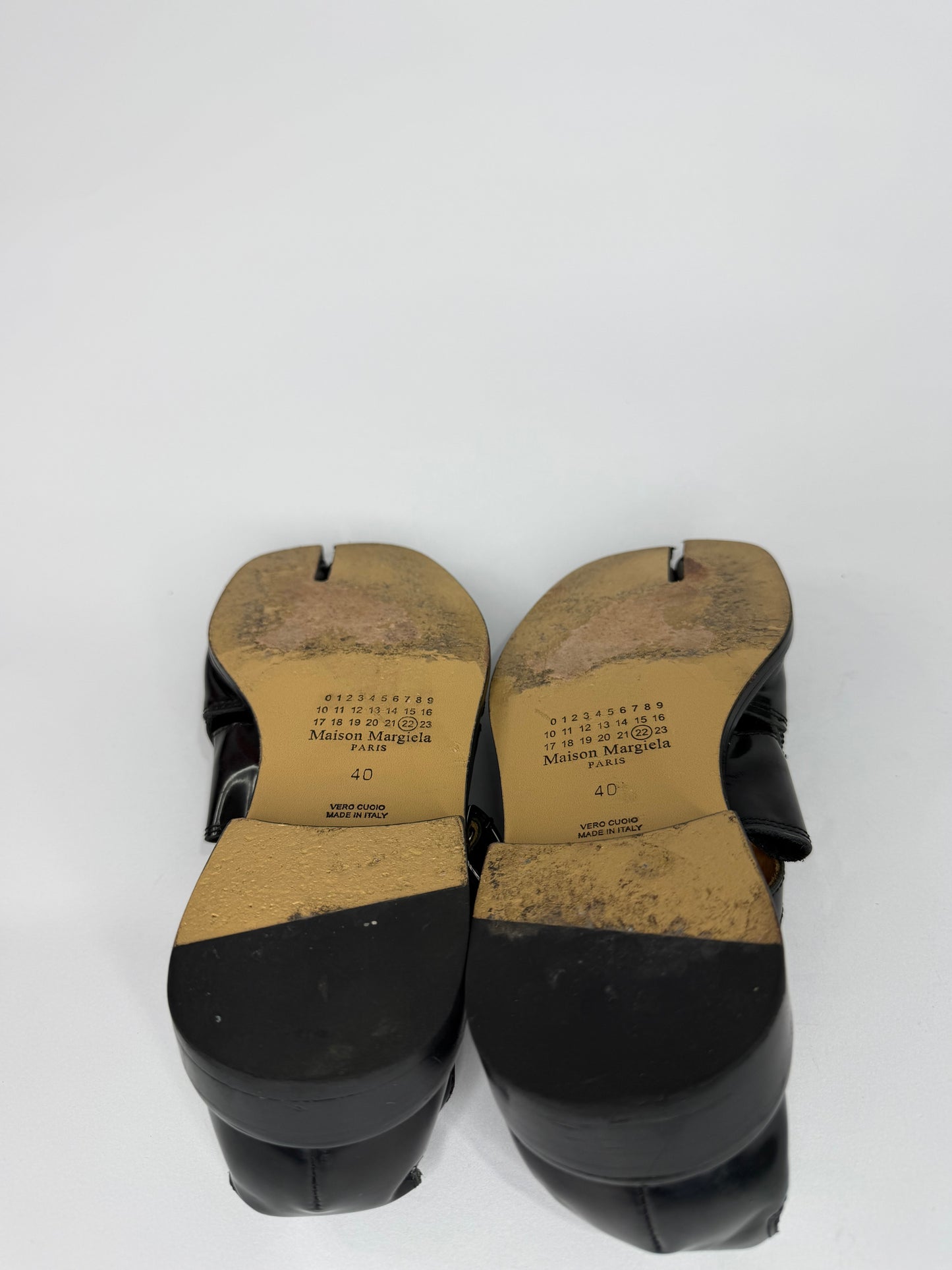 Maison Margiela Tabi Leather Sandals Size 40 EU/ 10 US/ 7 UK