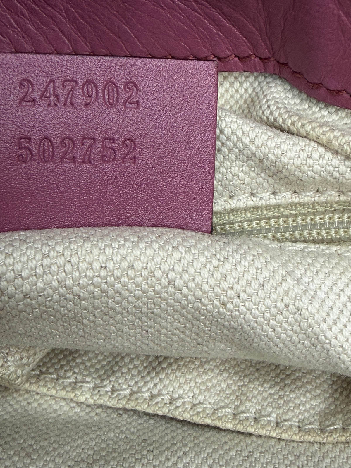 Gucci
GG Canvas and Leather Sukey Bag