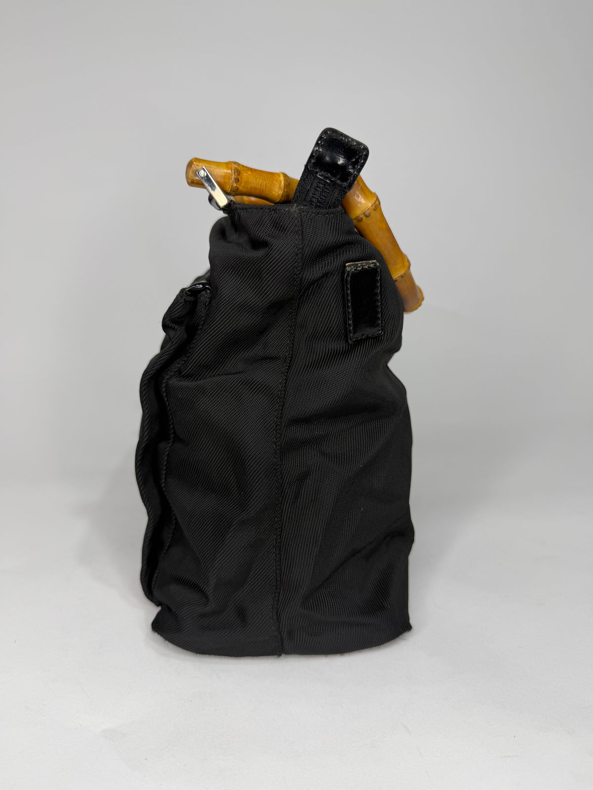 Vintage Gucci Black Nylon Shoulder bag