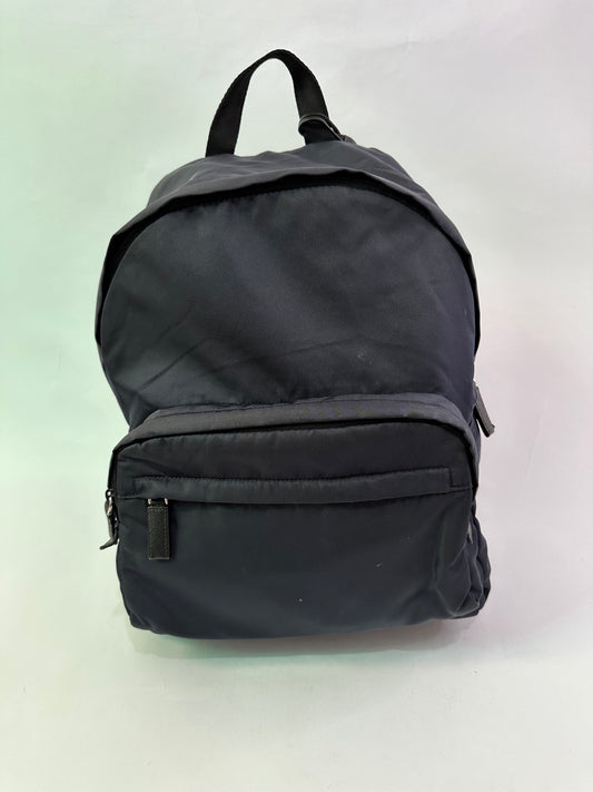 Prada Black Nylon Montagna Backpack