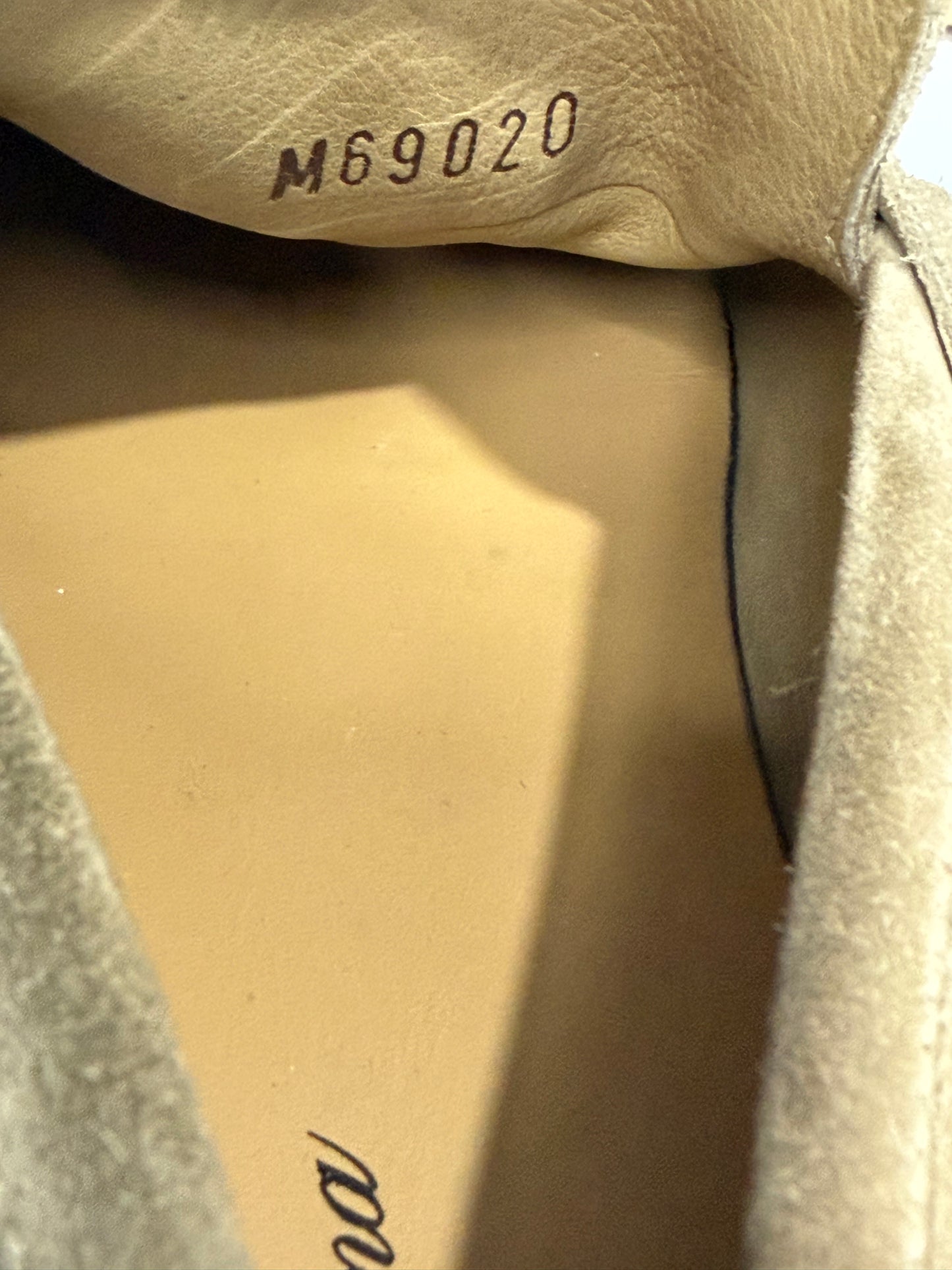 Loro Piana Beige Suede Summer Charms Walk Slip On Loafers Size 40 EU/10 US