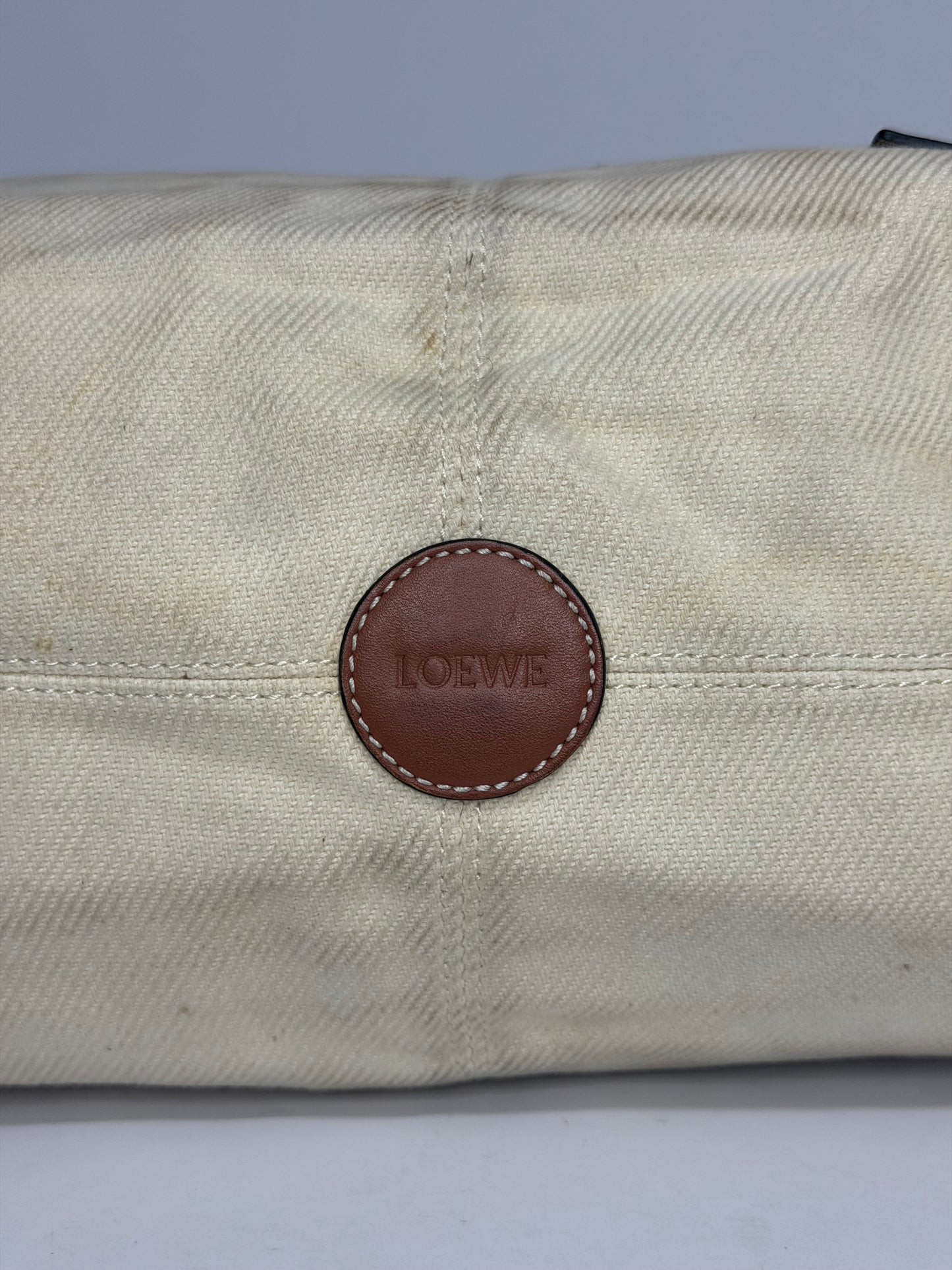 Loewe Cushion Tote Canvas