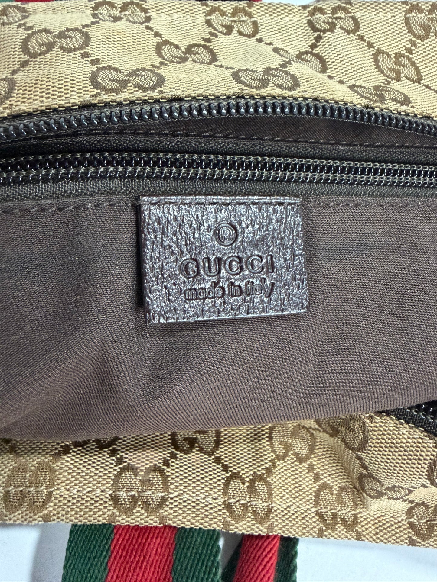 GUCCI
GG Monogram Large Web Handle Bucket Tote