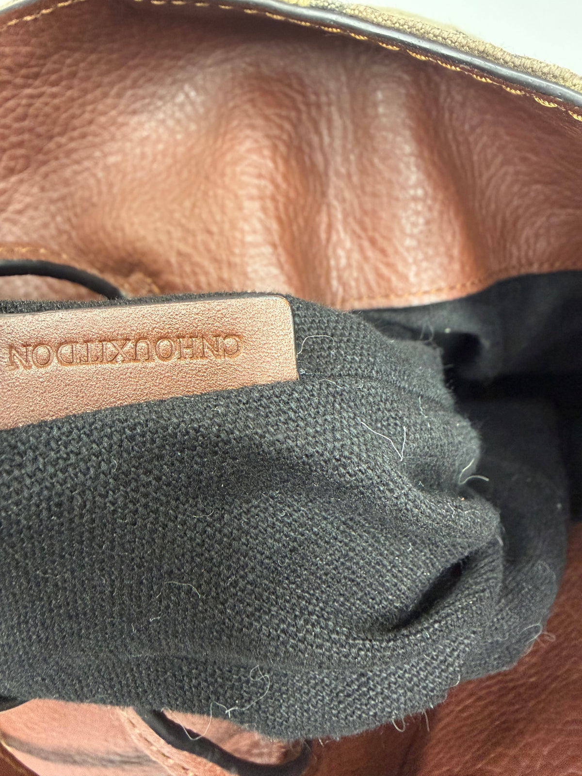 Burberry
Exploded Check Bucket Bag