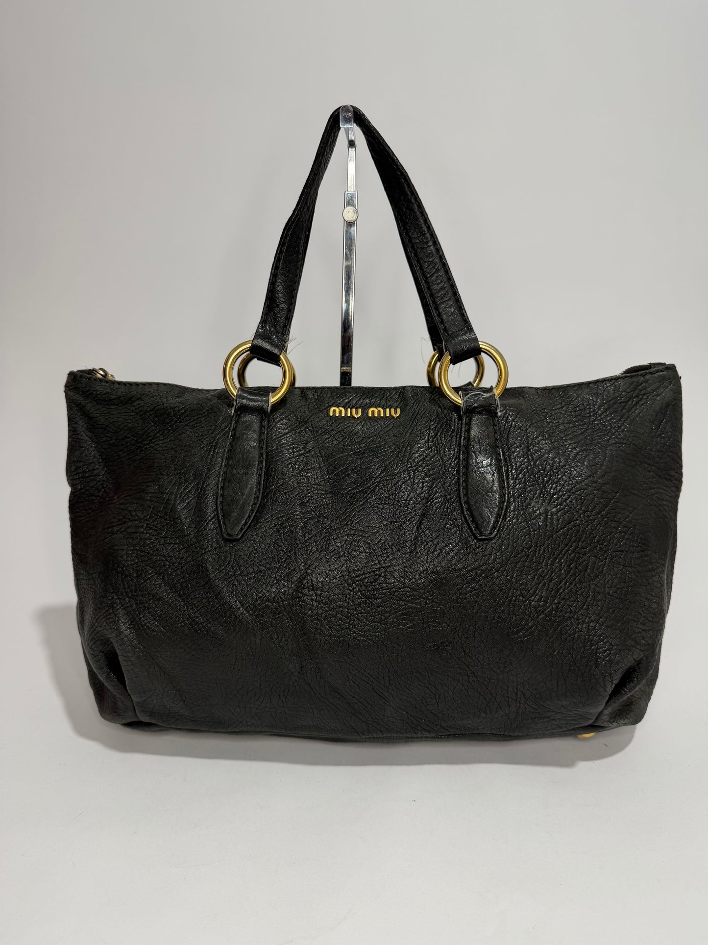 Miu Miu
Leather Weekender Bag