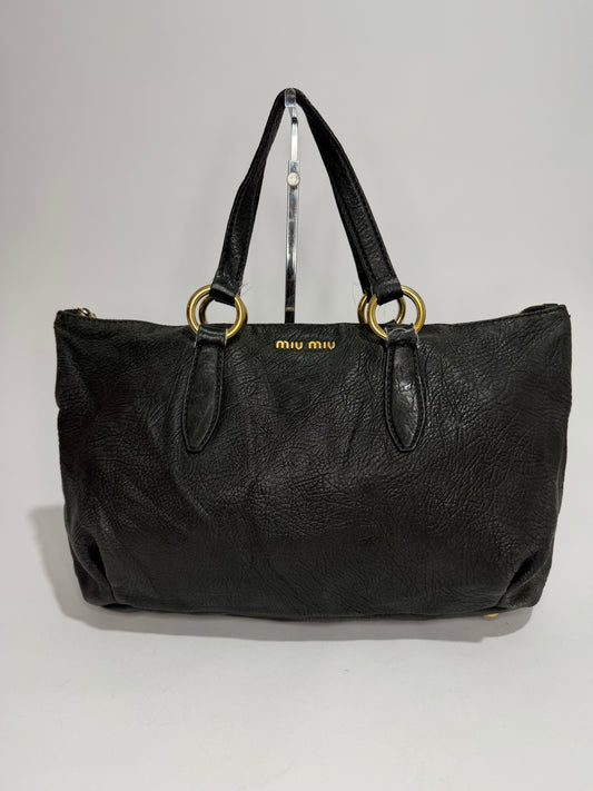 Miu Miu
Leather Weekender Bag