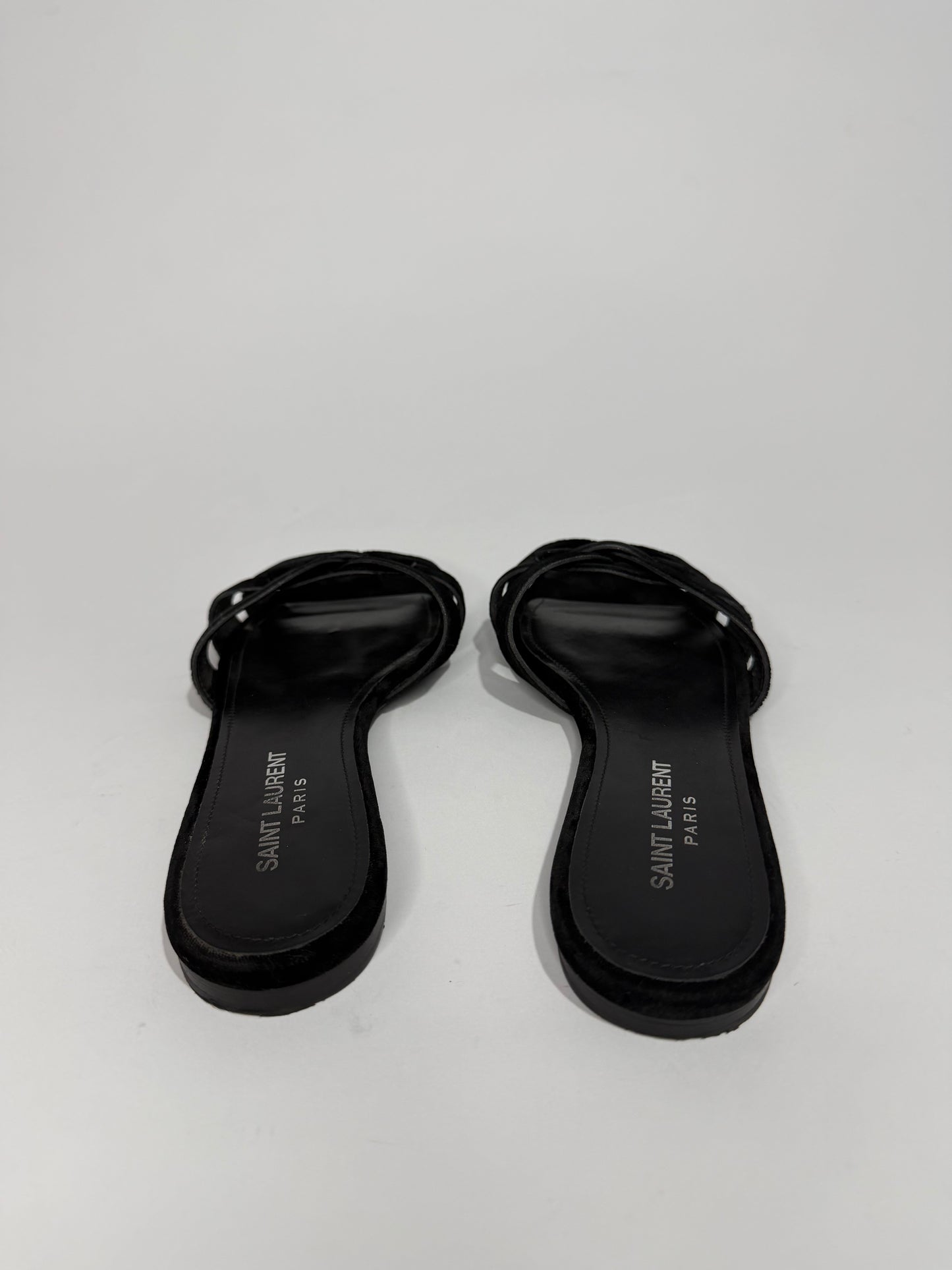 Saint Laurent
Velvet Slides Womens Size 37.5 EU/ 7.5 US/ 5.5 UK