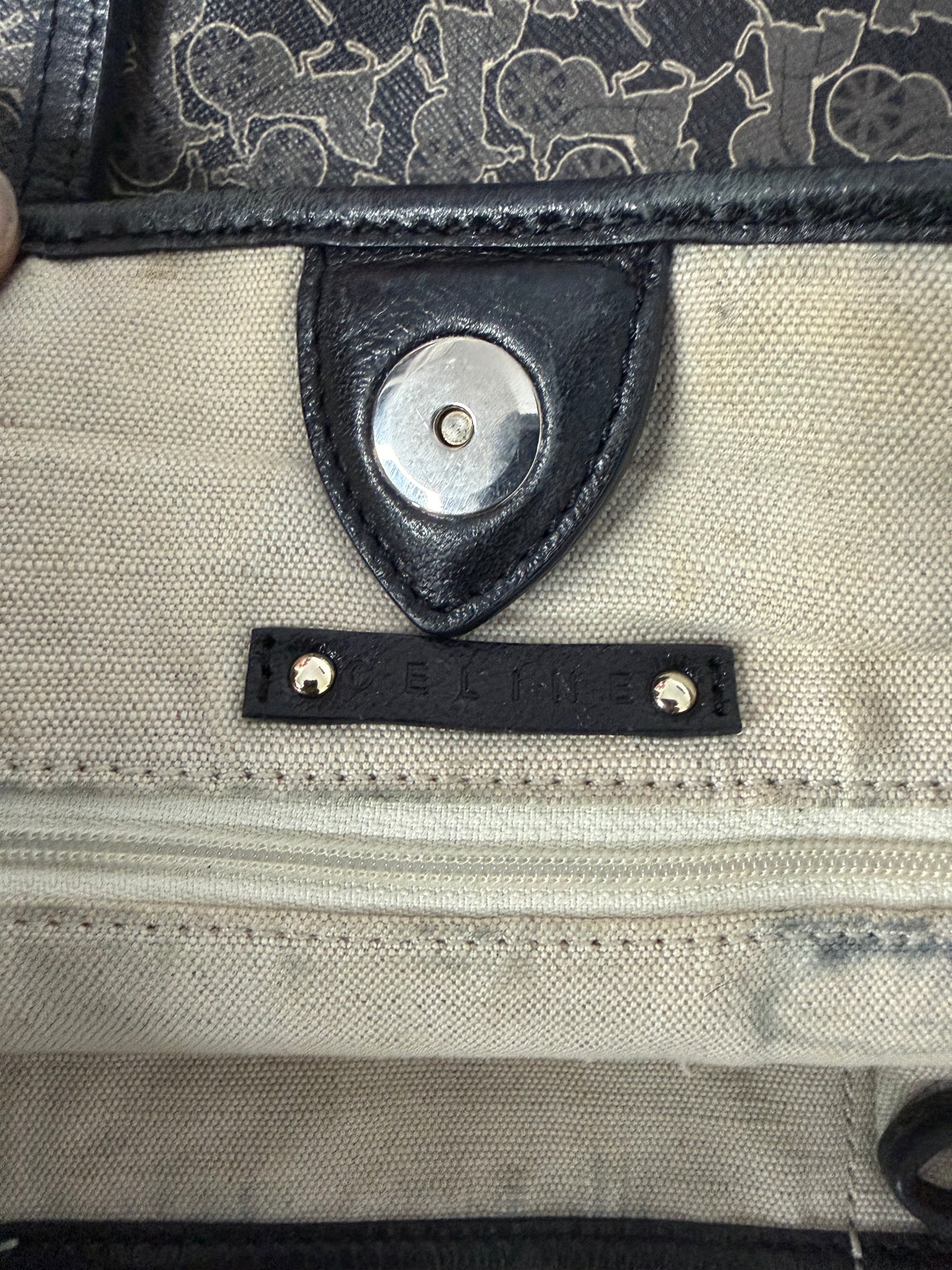 Celine
Vintage Carriage Tote Bag