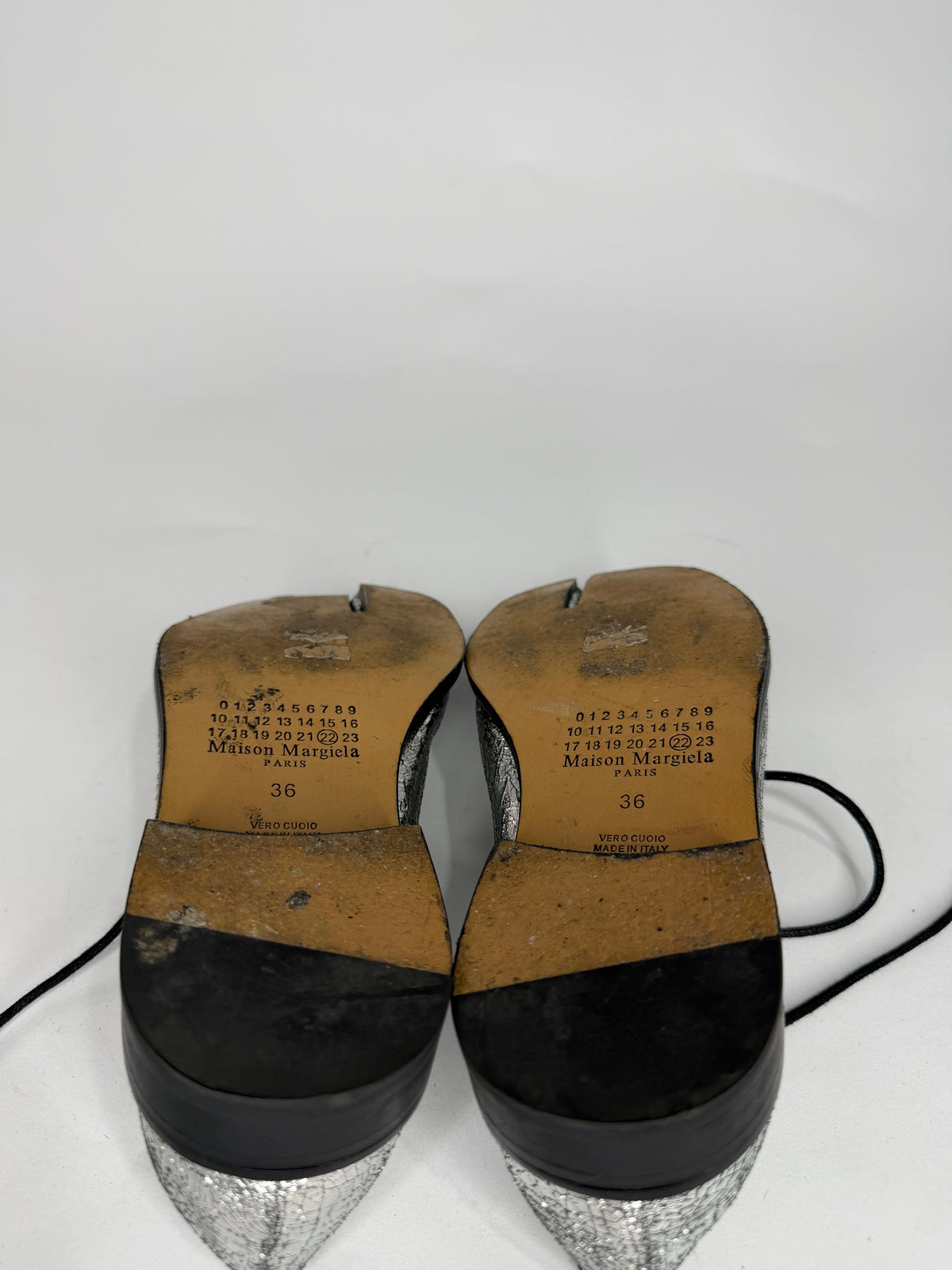 Maison Margeila TABI BROKEN MIRROR BROGUES