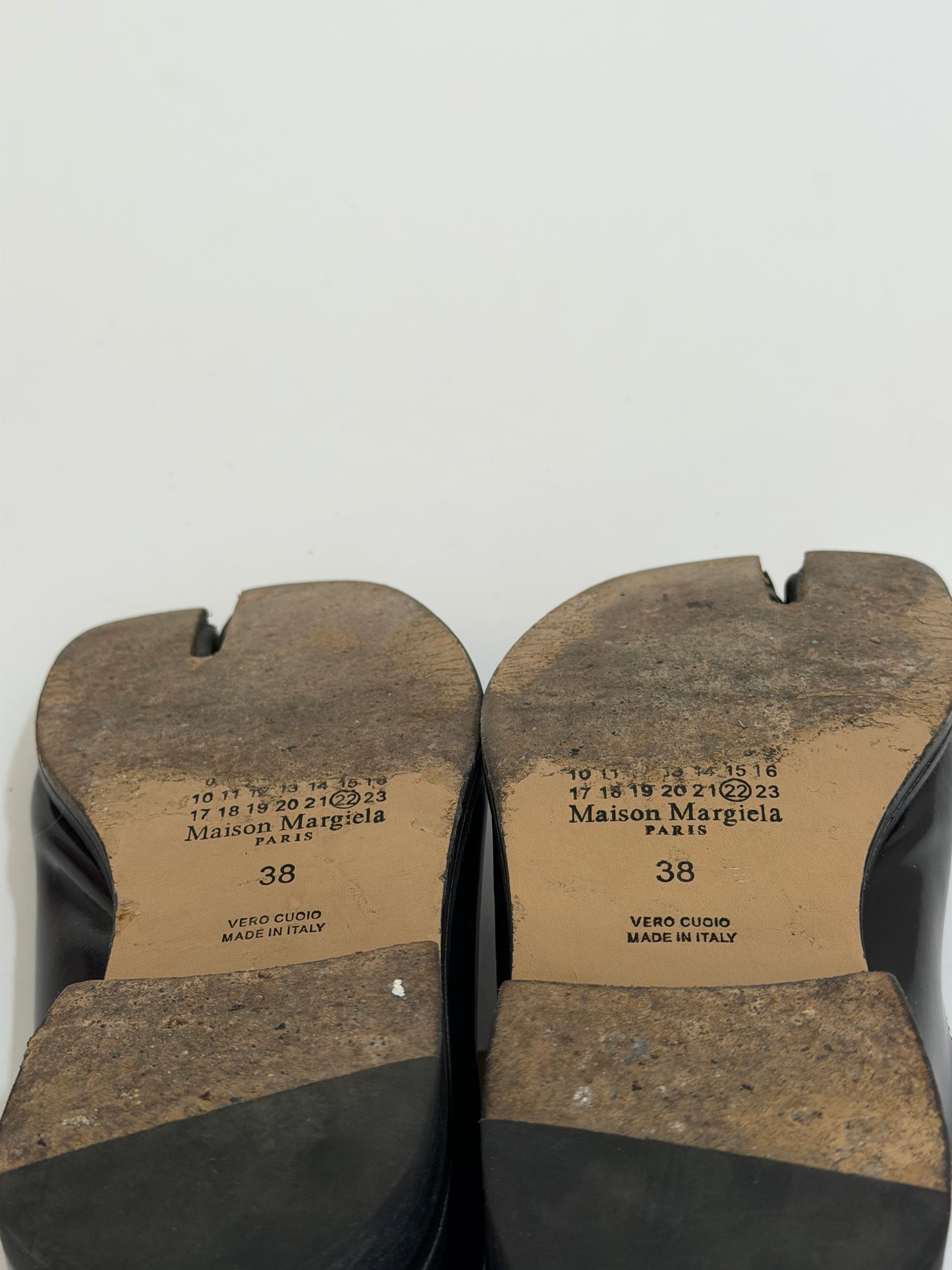 Maison Margiela Black Tabi City Mary-Janes Size 38EU/ 8 US/ 5 UK