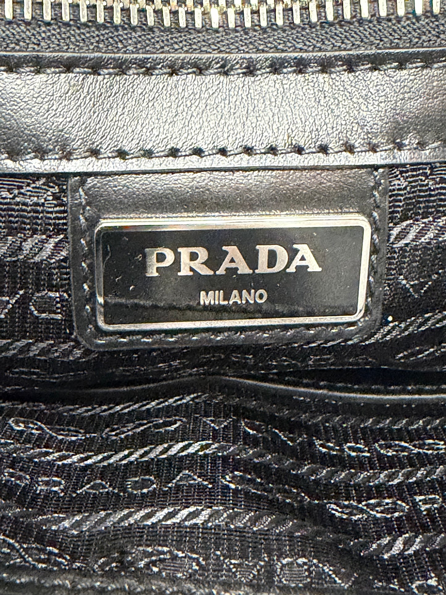 Prada Black Saffiano Leather Large Tote Bag / Briefcase