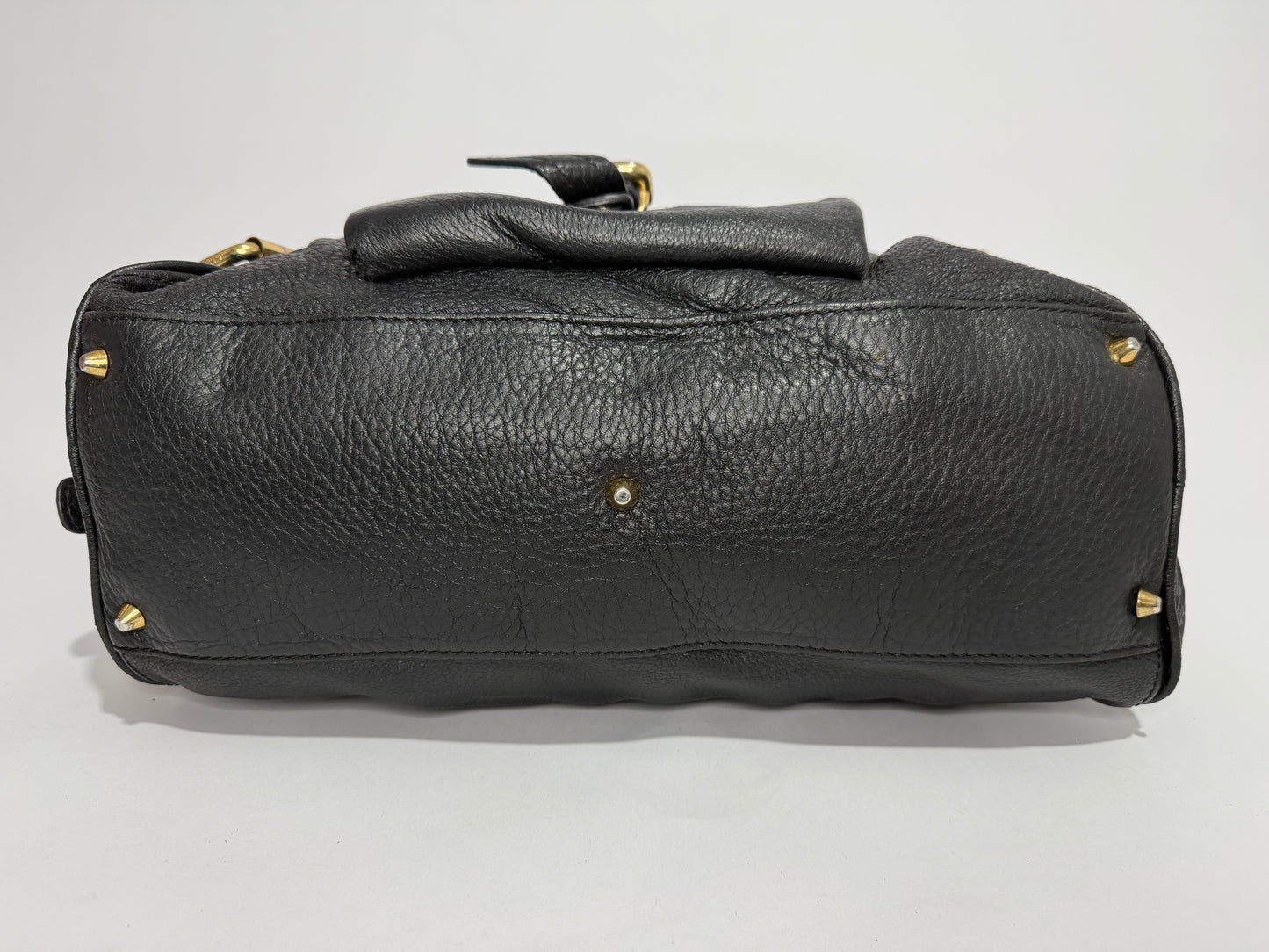 CHLOE Moka Leather Large Paddington Satchel Bag