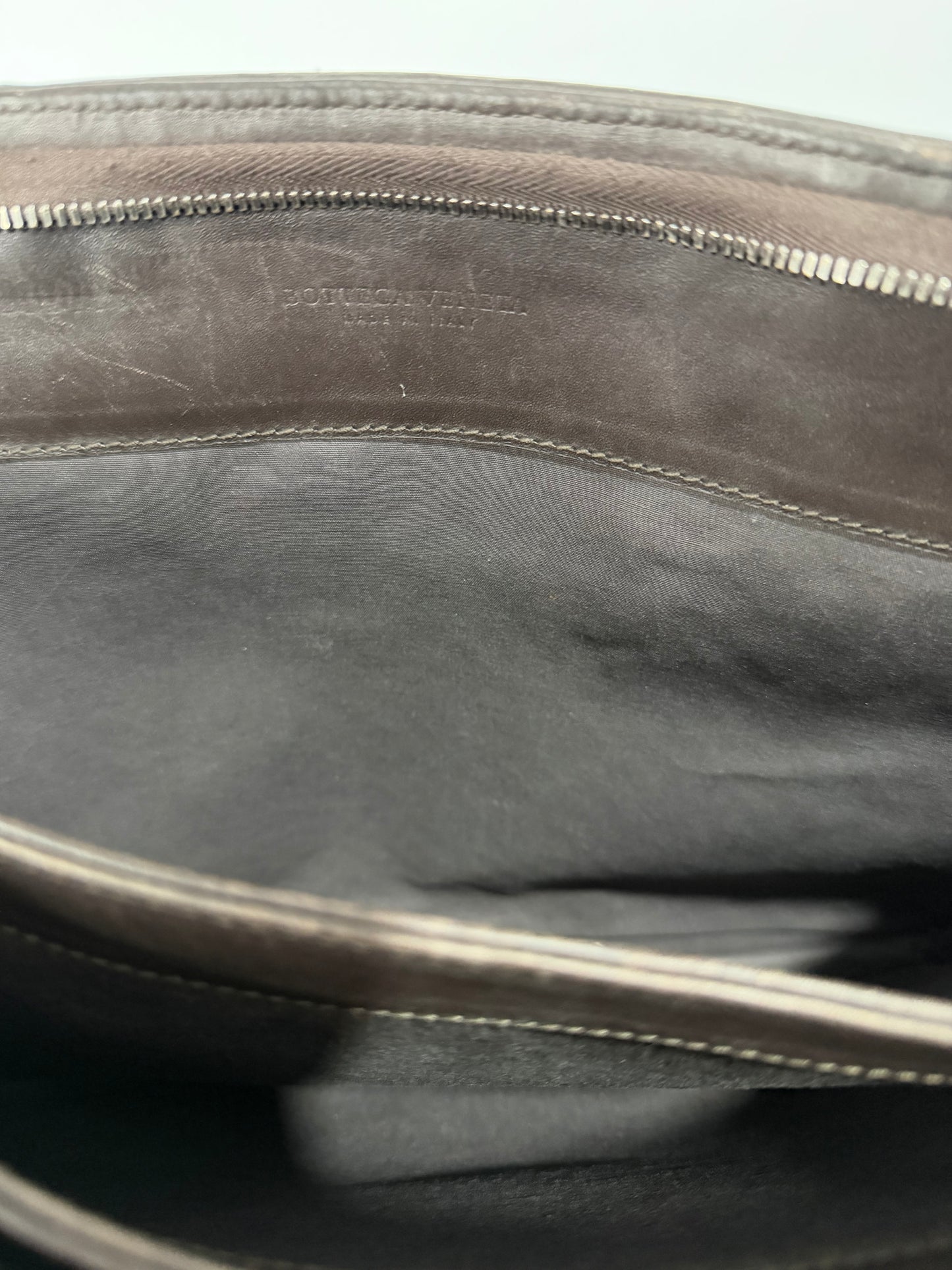 Bottega Veneta Intrecciato Leather Briefcase