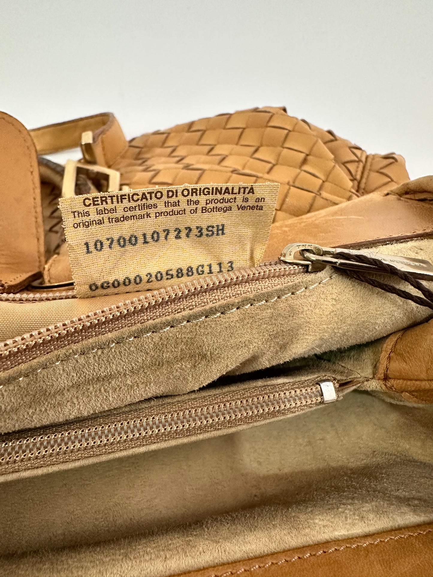 Bottega Veneta Vintage
Intrecciato Top Handle Bag