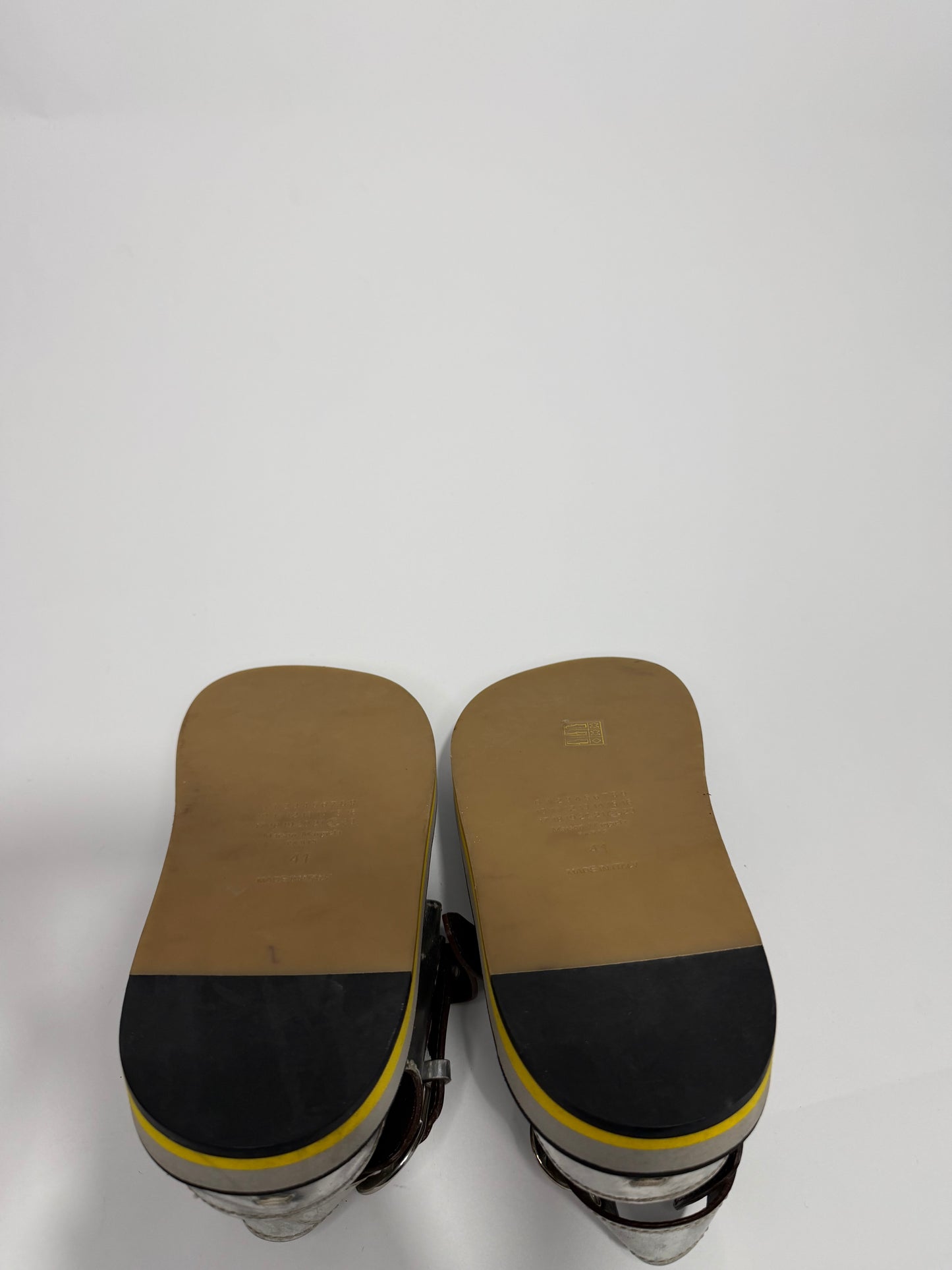 Maison Margiela
Patent Leather Slingback Sandals