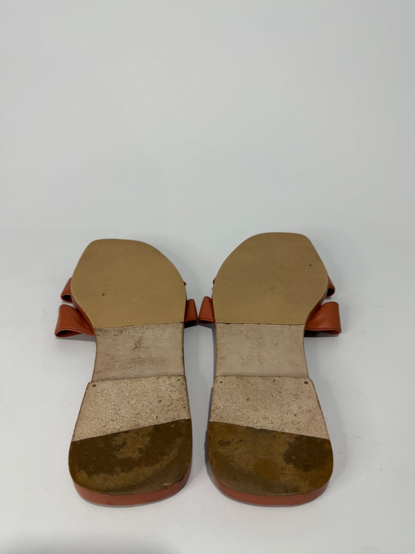 HERMES Oran Box Calfskin Oran Sandals 41 EU/ 11 US / 8 UK