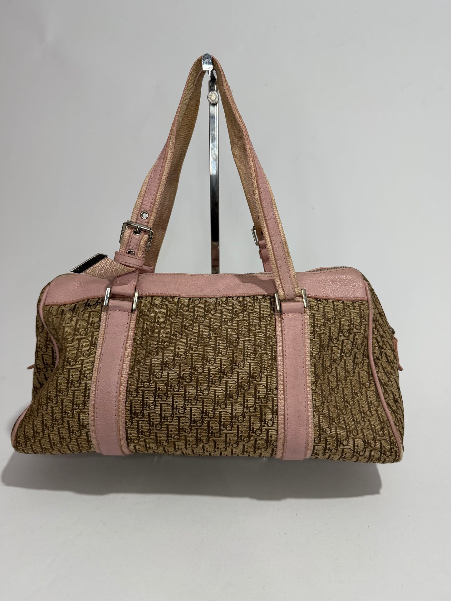 CHRISTIAN DIOR
Pink Diorissimo Medium Boston Bag