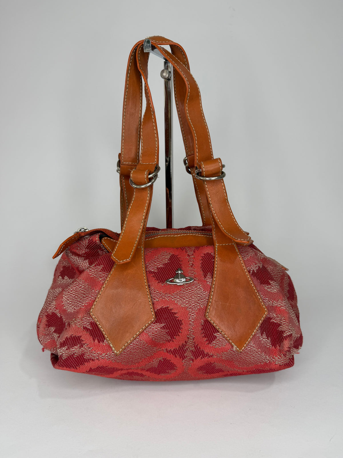Vivienne Westwood
Printed Canvas Shoulder Bag