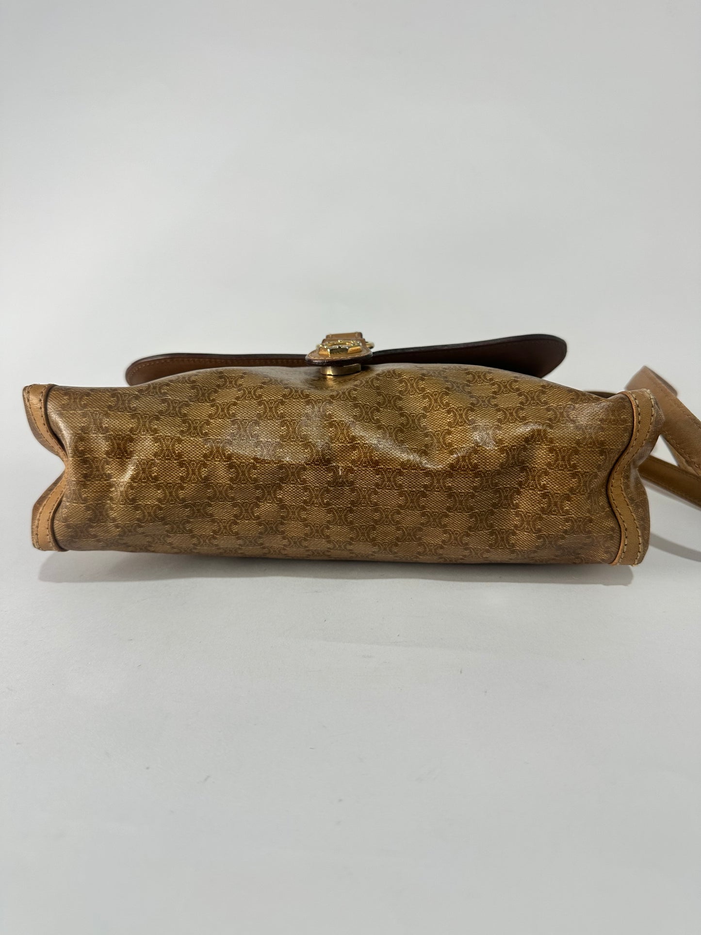 Vintage Brown Celine
Macadam Messenger Bag