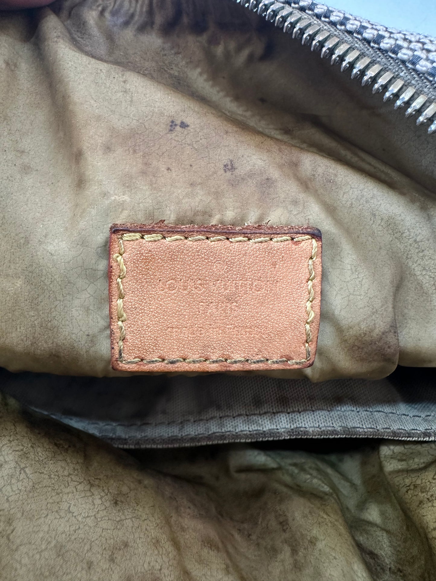 Louis Vuitton Terre Damier Geant Citadin Messenger Bag