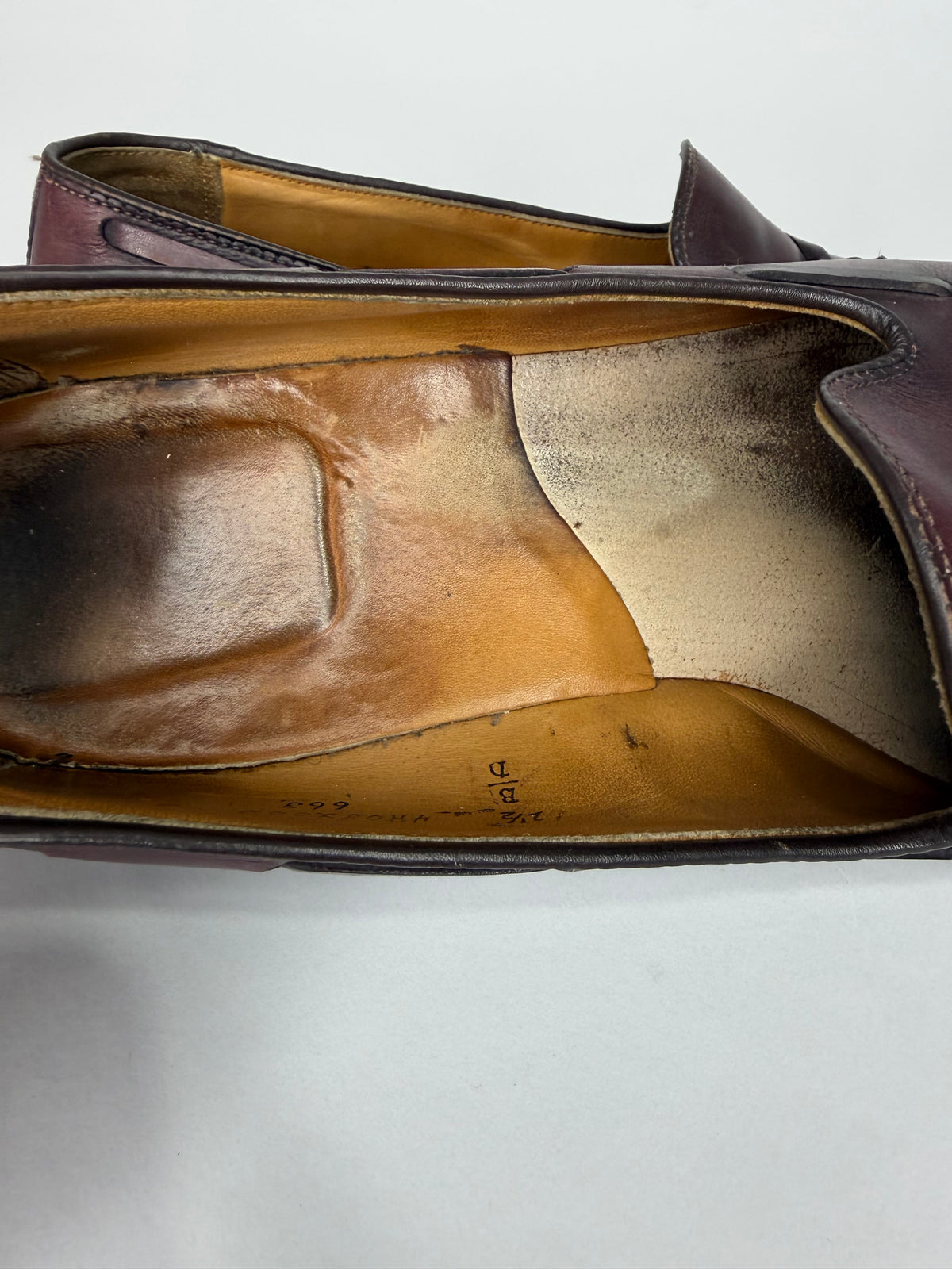 Alden Burgundy Leather Tassel Loafers Men’s Size 12.5 UK/ 13.5 US