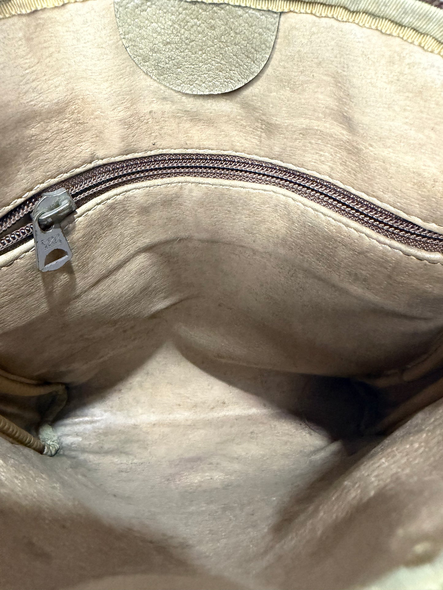 Vintage Gucci GG Canvas Crossbody Bag – Beige/Brown Monogram