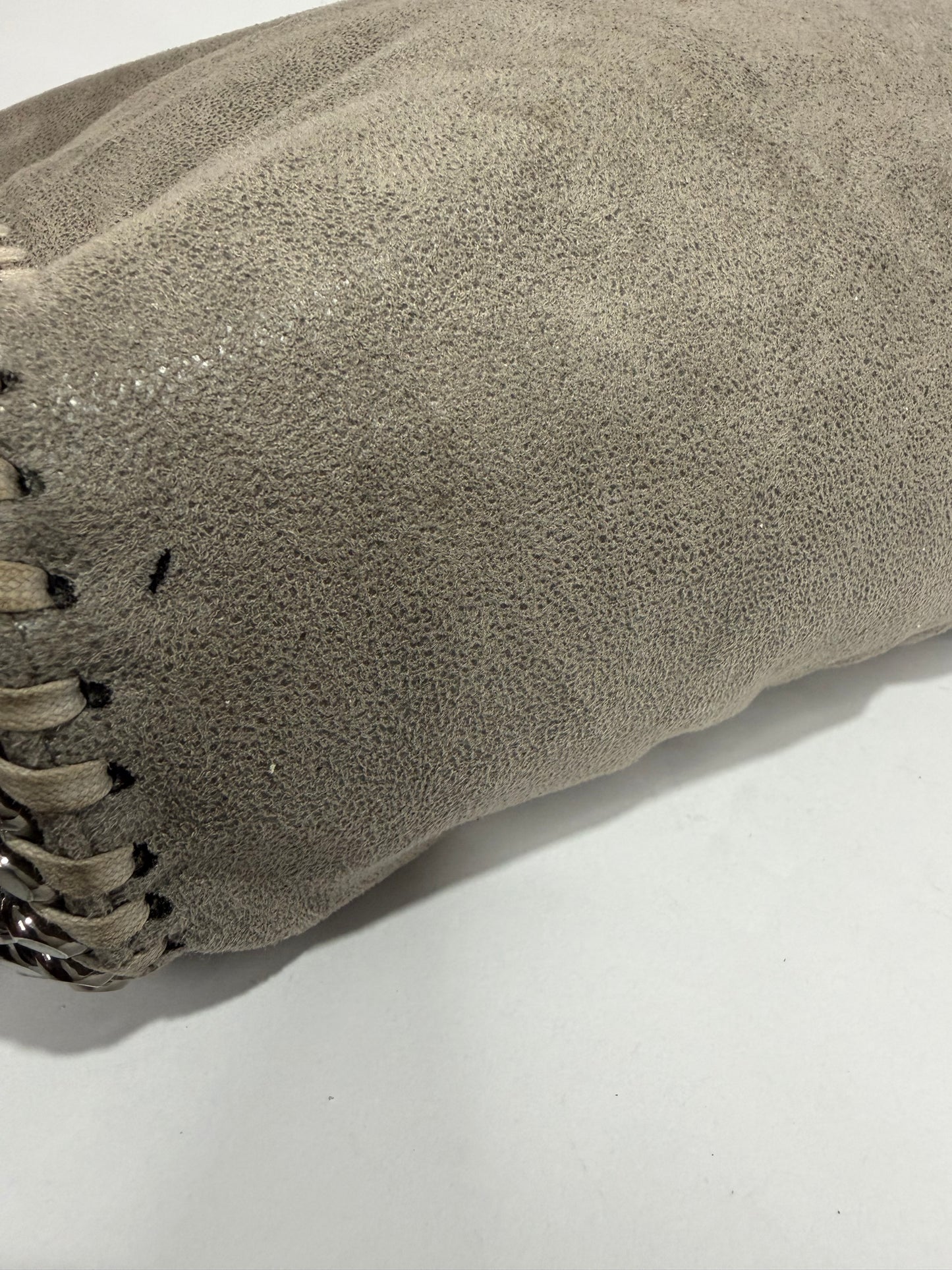 Stella McCartney Green Faux Leather Falabella Tote