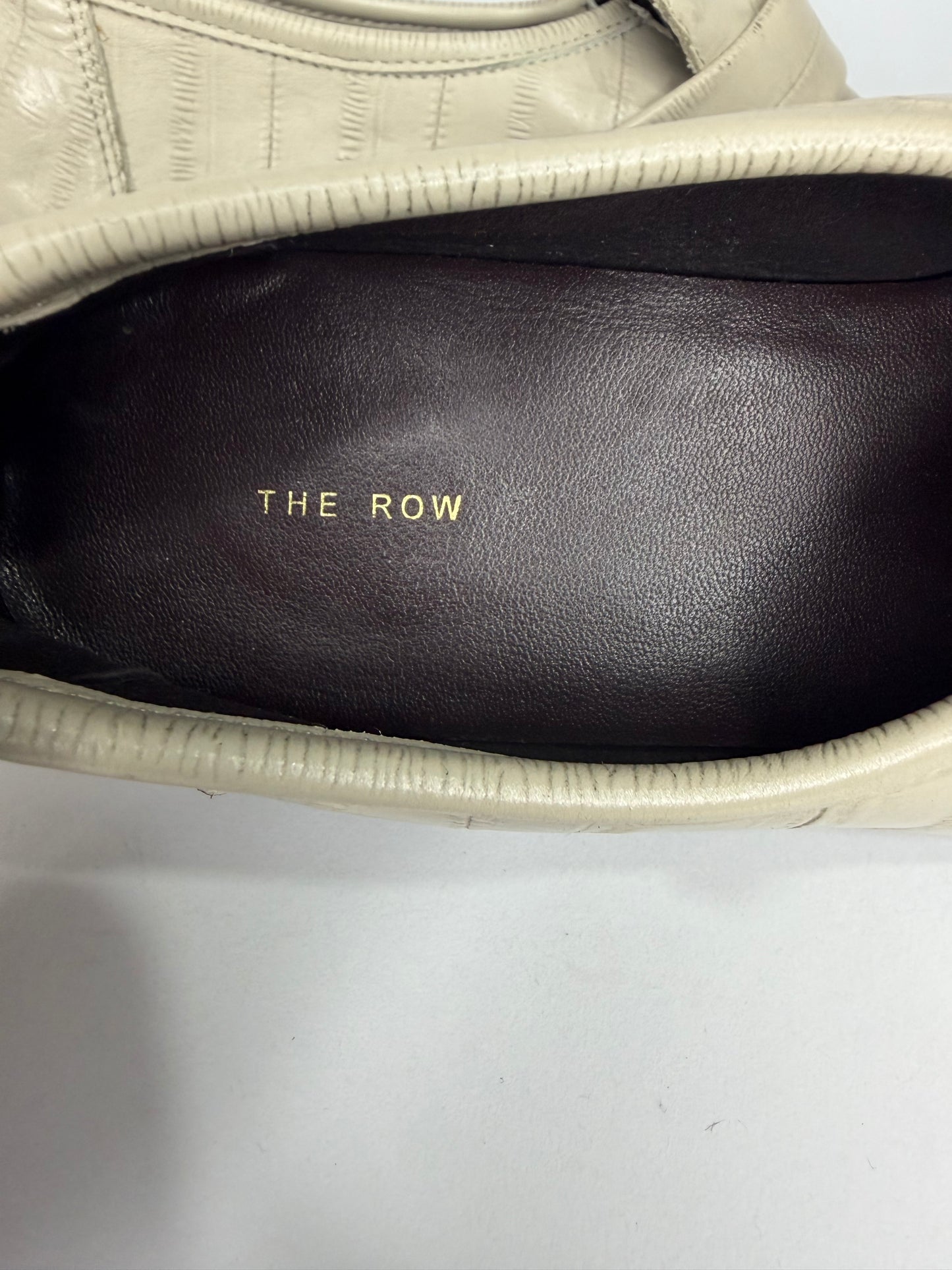 THE ROW 25mm Soft Eel Leather Loafers Size 38 EU/ 8 US/ 5 UK