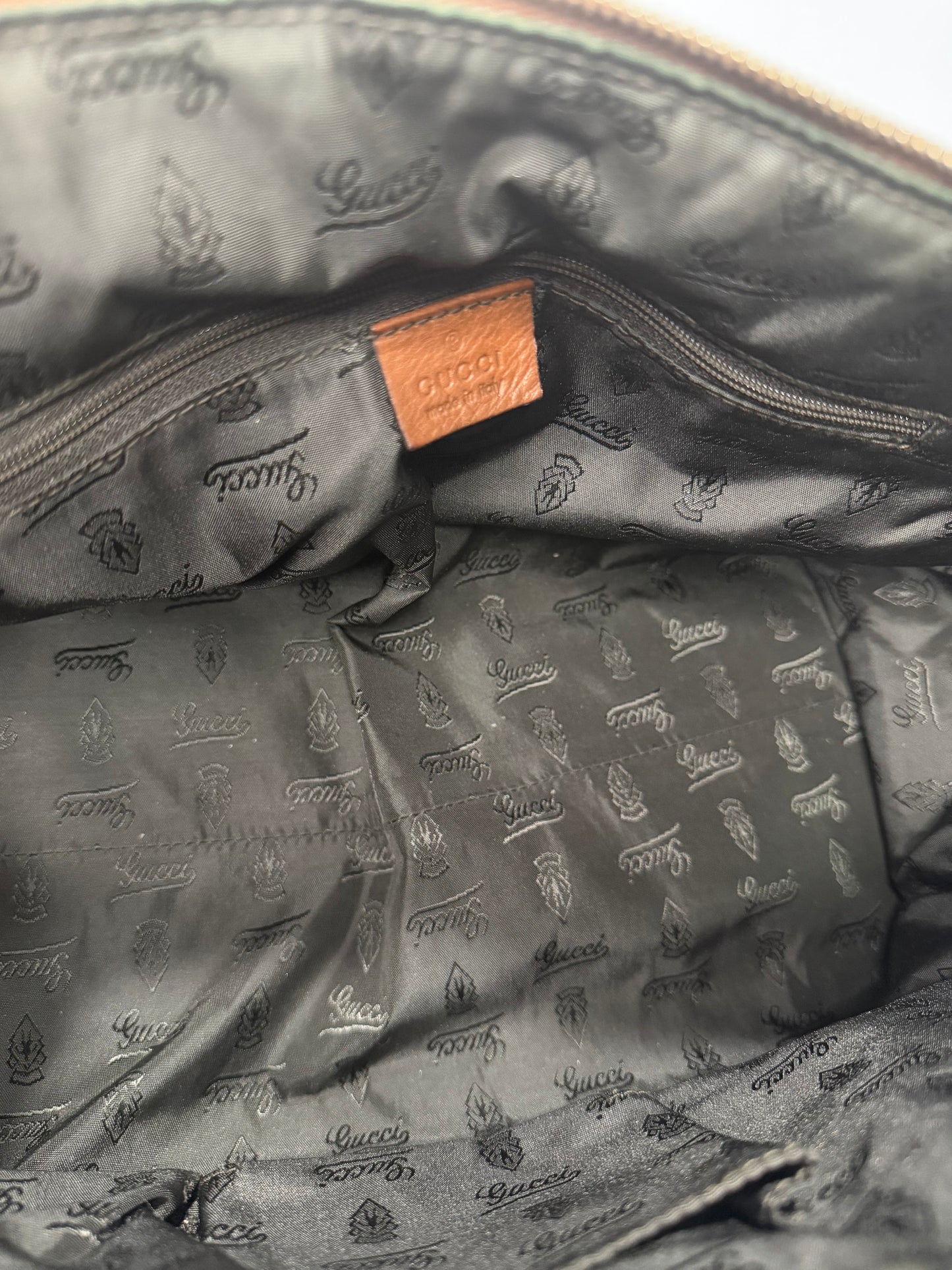 Gucci Pink/Beige GG Crystal Canvas and Leather Duchessa Tote