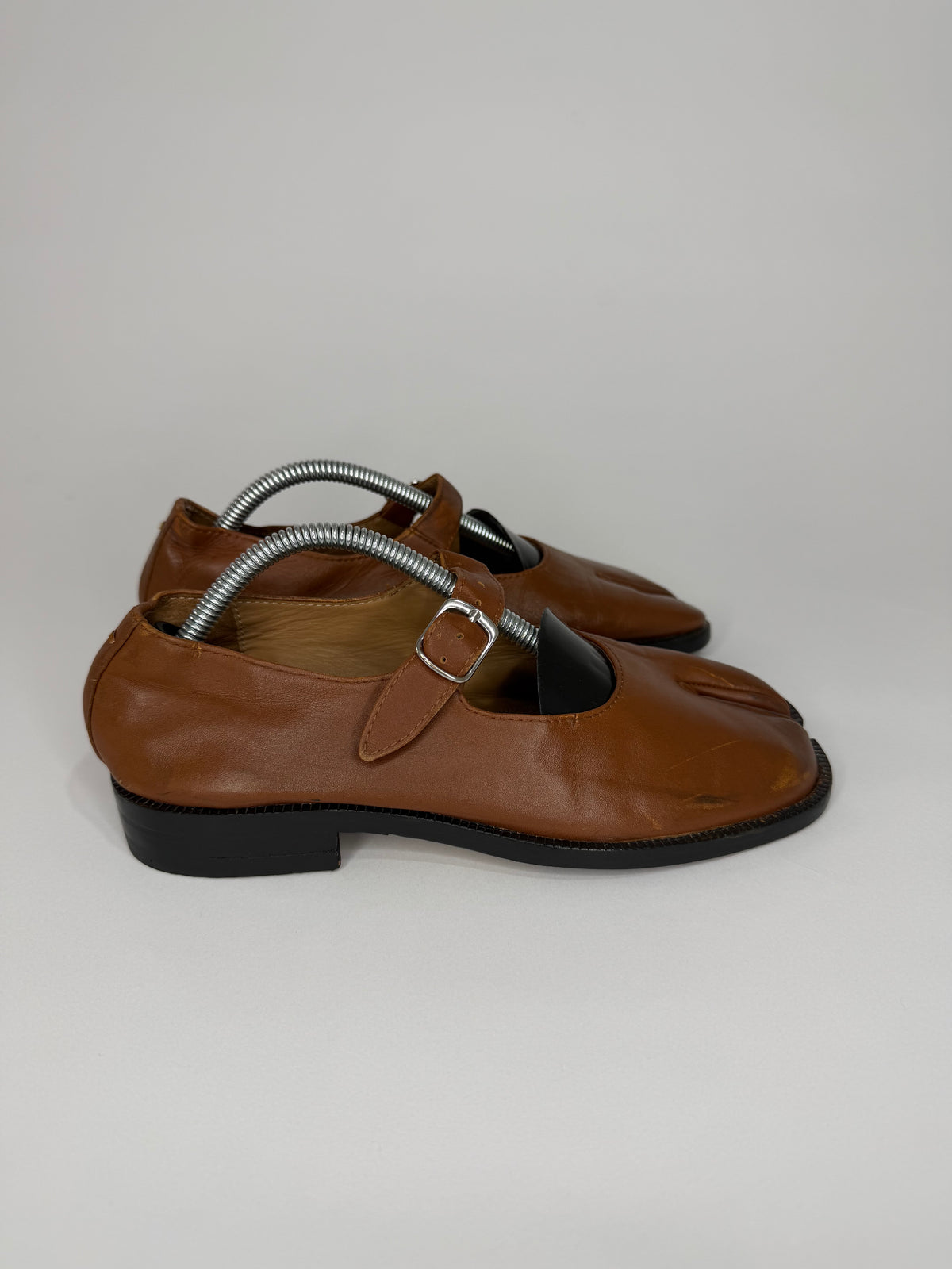 Maison Margiela Brown Tabi City Mary-Janes Size 36EU/ 6 US/ 3 UK