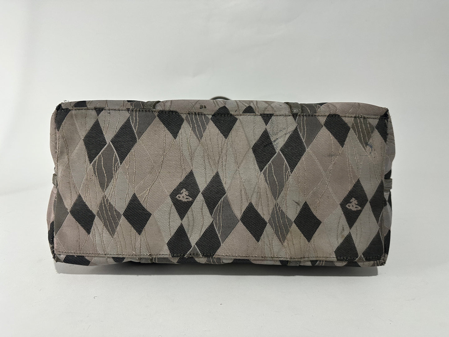 Vivienne Westwood Orb checkred Print tote bag