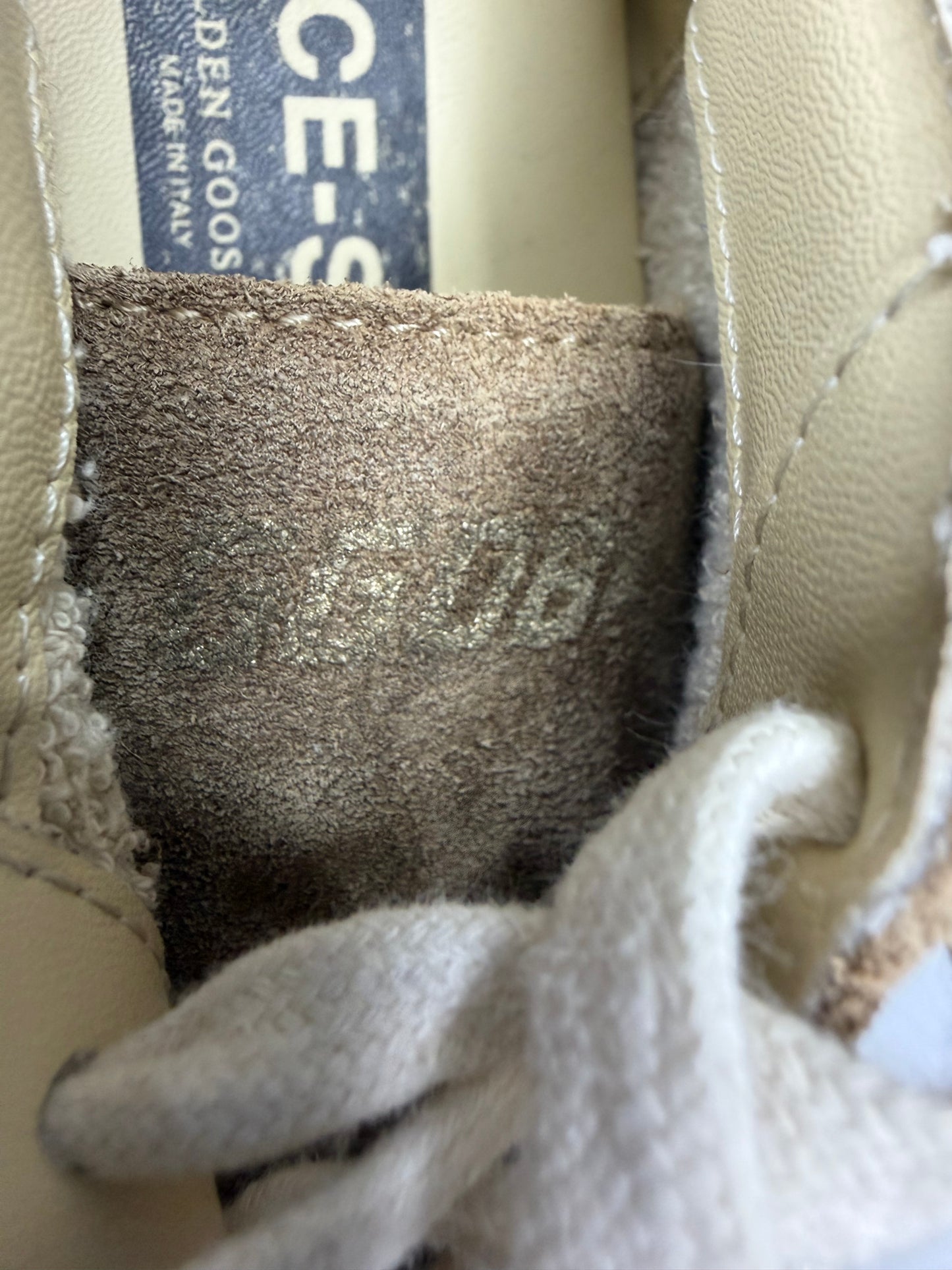 Golden Goose Exclusive Brown Space-Star Sabot Sneakers Size 37 EU/ 7 US/ 4 UK